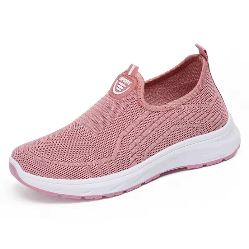Alice - Women's Breathable Orthopaedic Slip-On Trainers