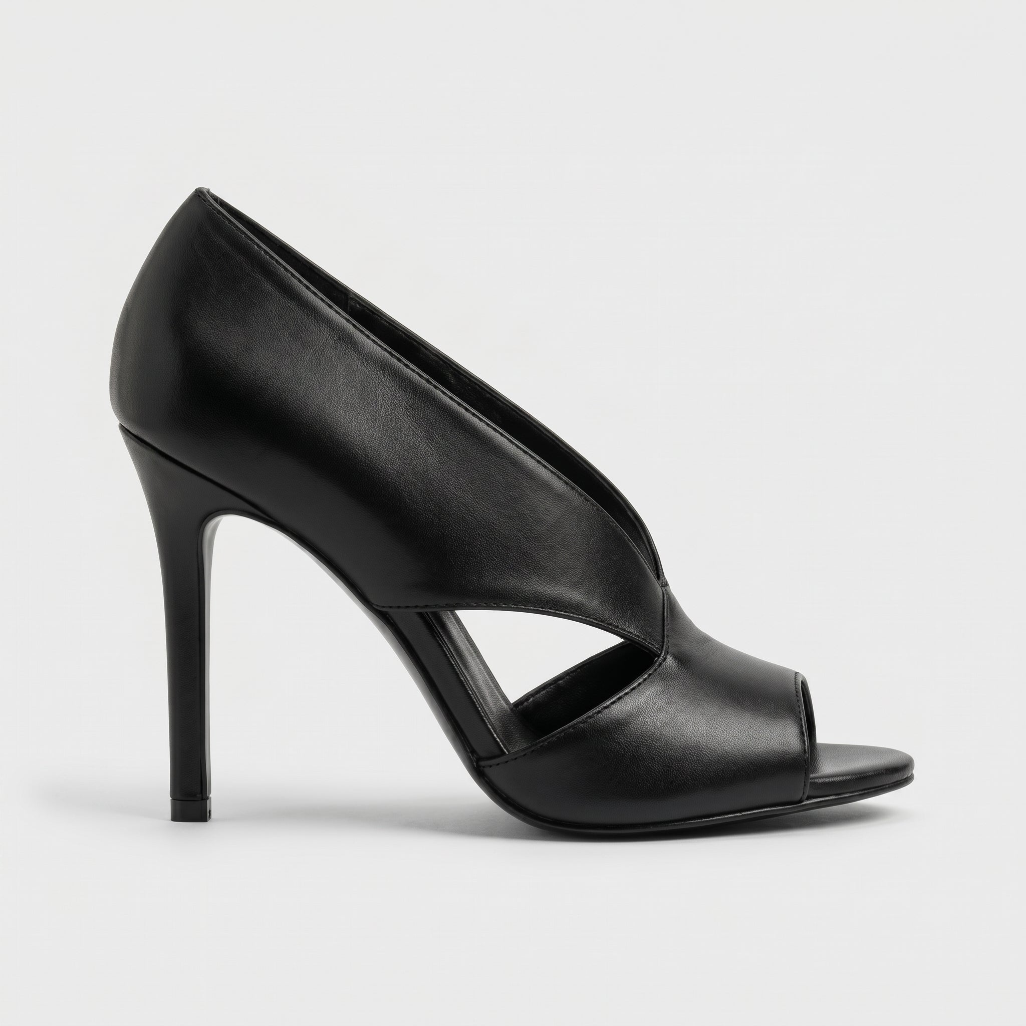 Camille - Women's Peep Toe Stiletto Heel Pumps