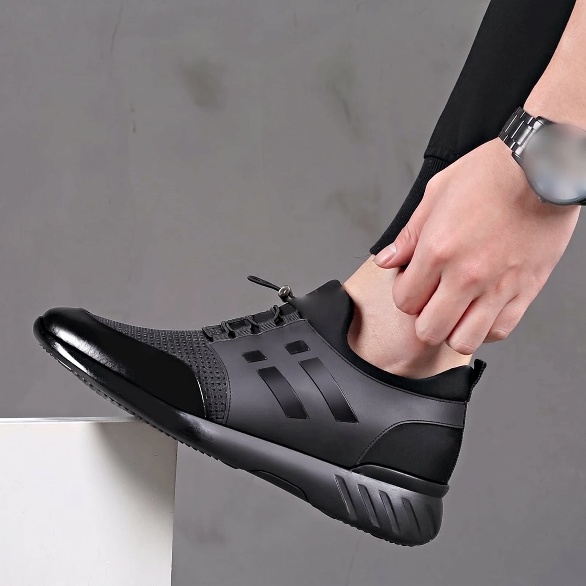 Jordan - Men's Breathable Low-Top Smart Casual Trainers
