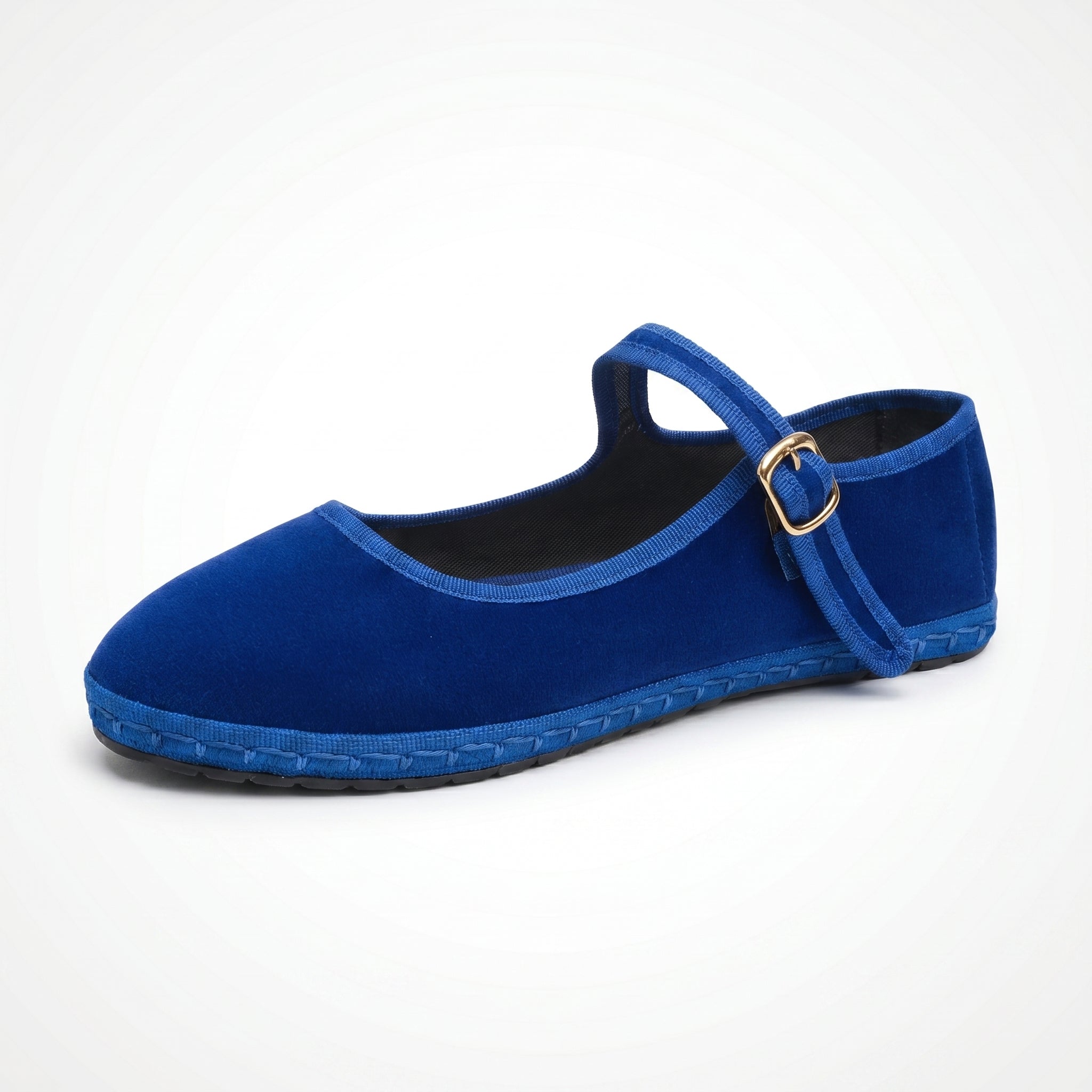Alice - Women's Mary Jane Ballet Flats with Buckle Strap