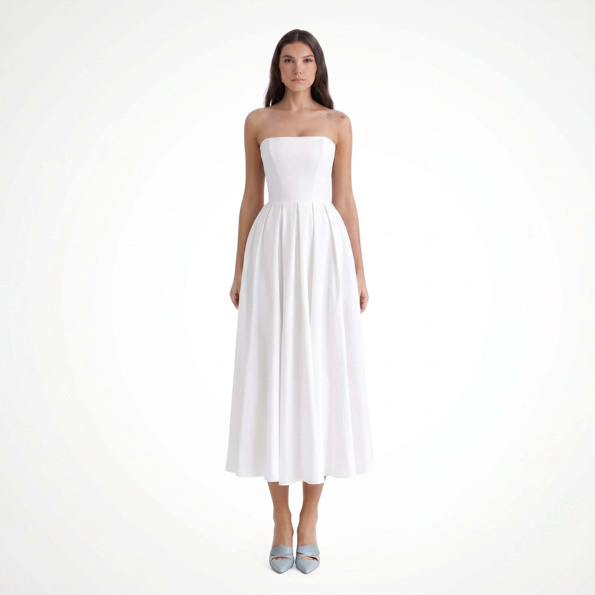Grace - Women's Summer Strapless Corset Maxi Dress