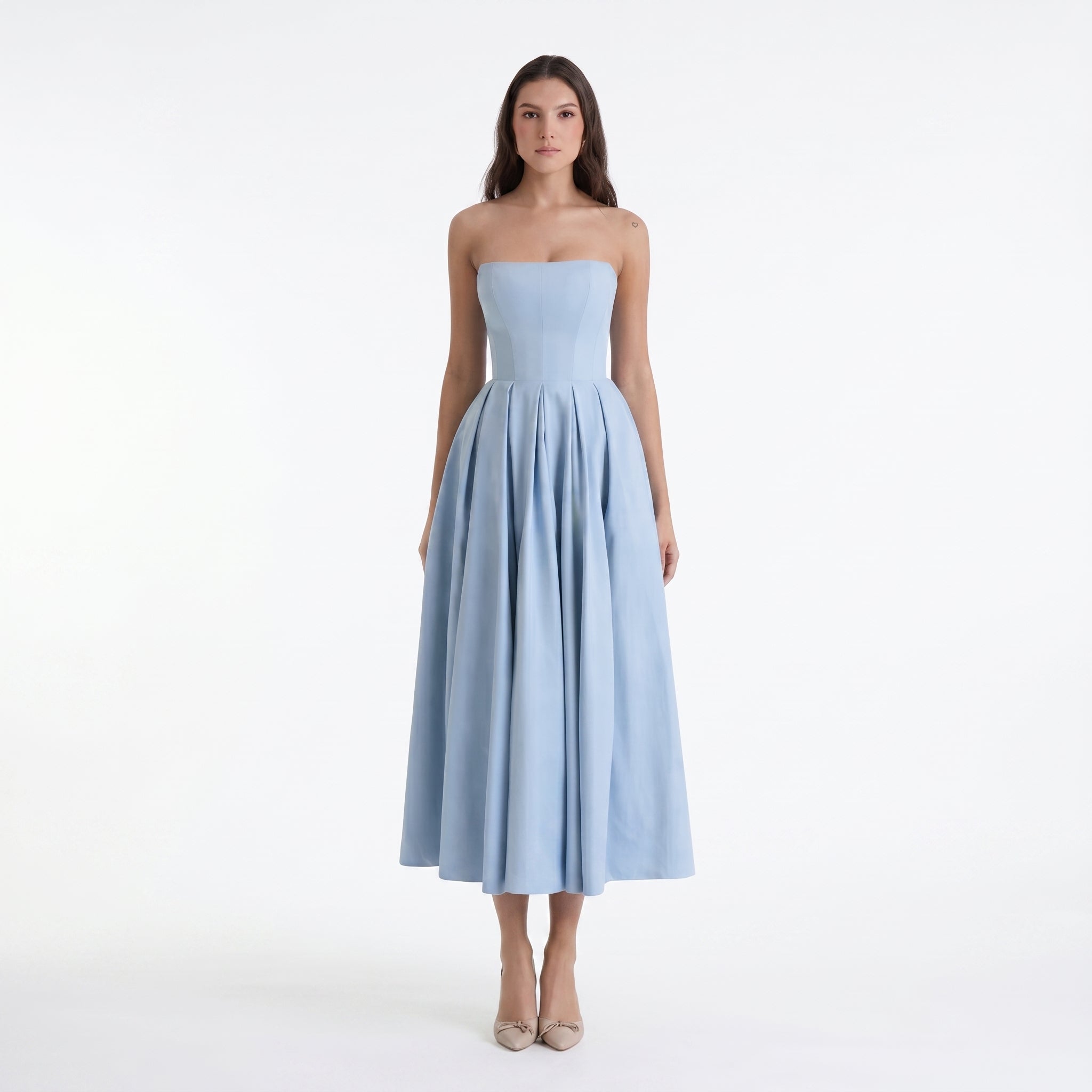 Grace - Women's Summer Strapless Corset Maxi Dress