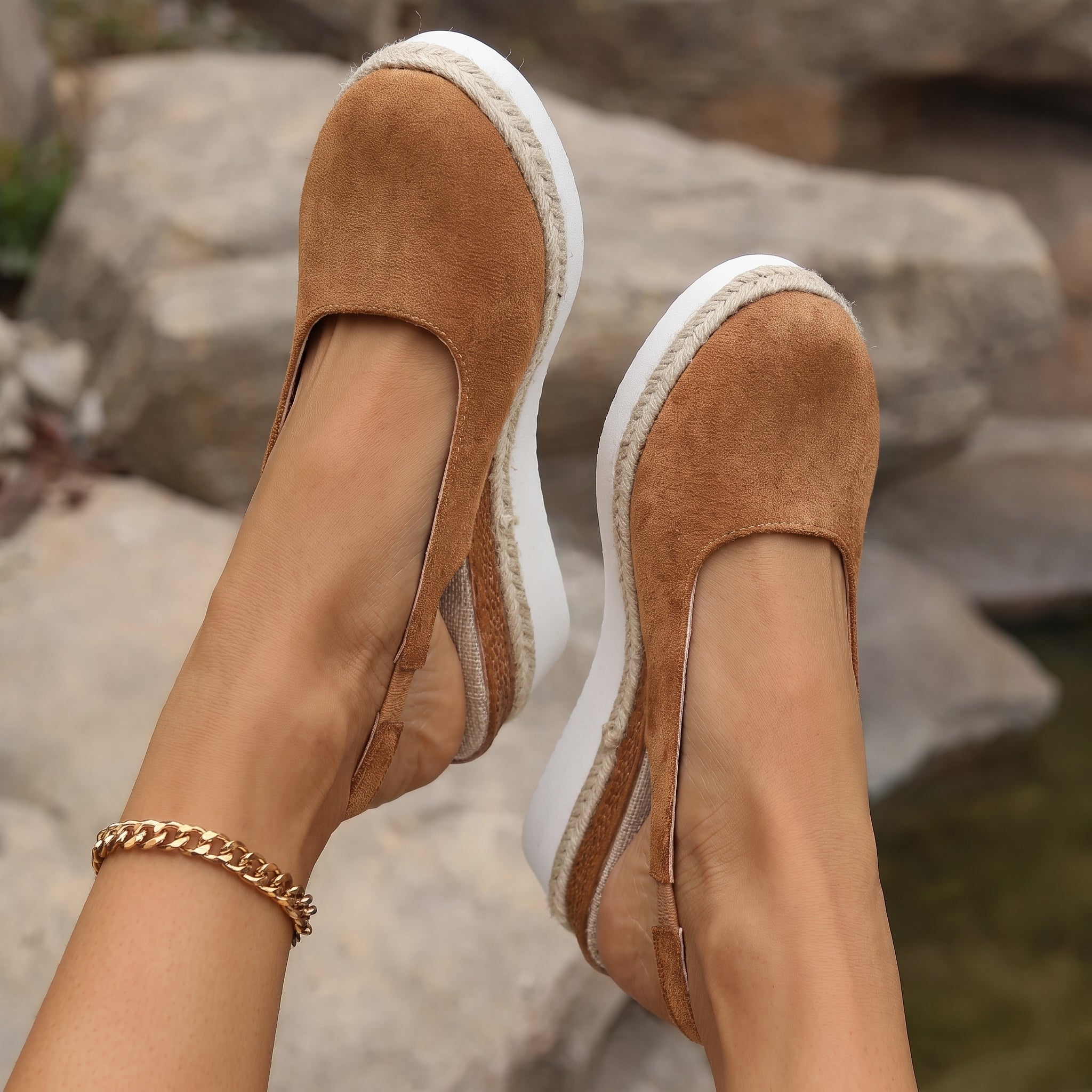Ludmila – Women's Orthopaedic Slip-On Wedge Pumps