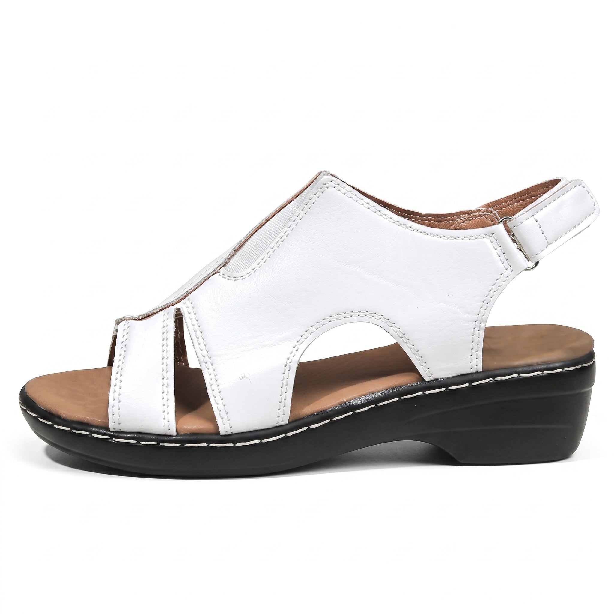 Louise - Women's Orthopaedic Cut-Out Wedge Sandals