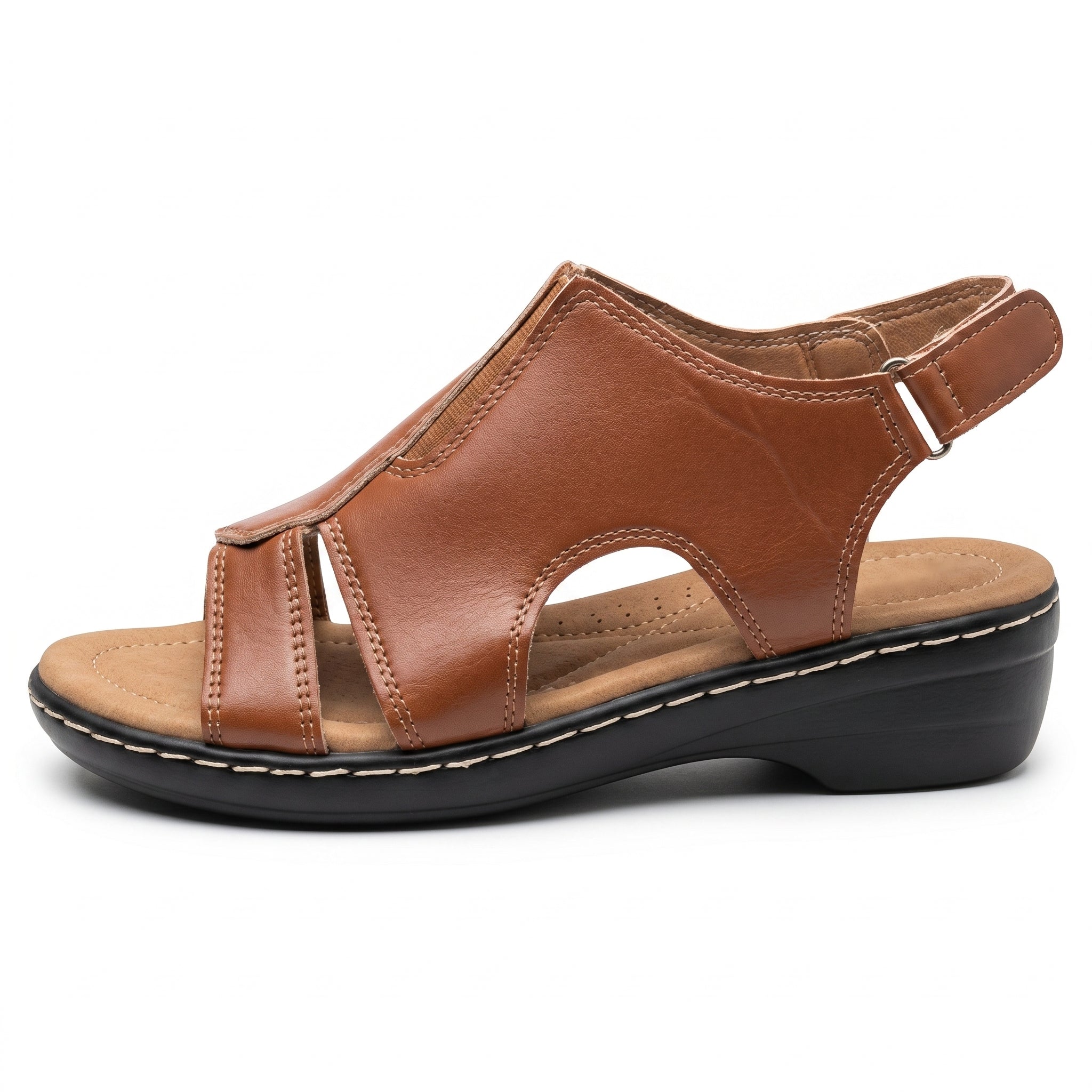 Louise - Women's Orthopaedic Cut-Out Wedge Sandals