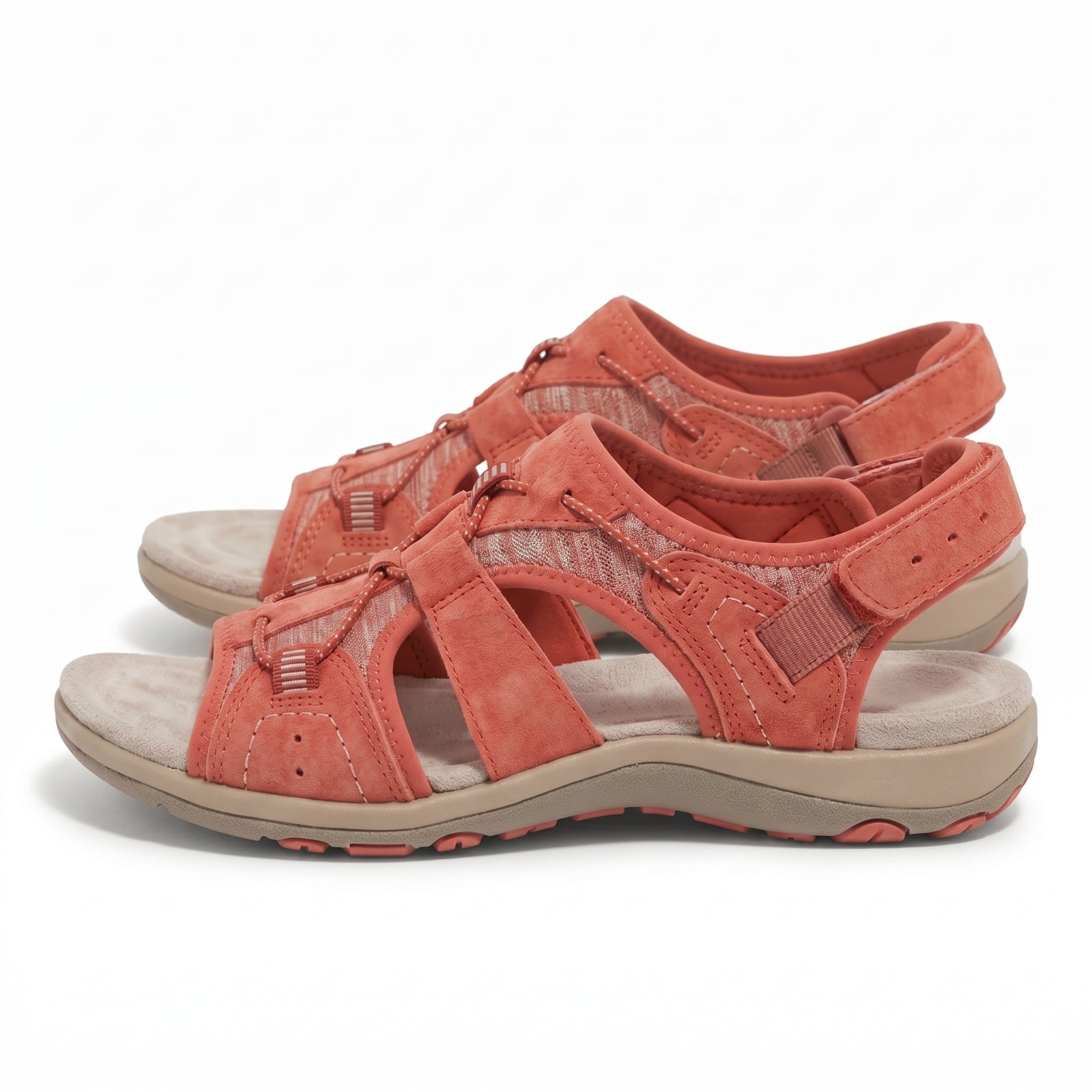 Alice - Women's Orthopaedic Sandals - Sandals - Red - Taylor & Bennett