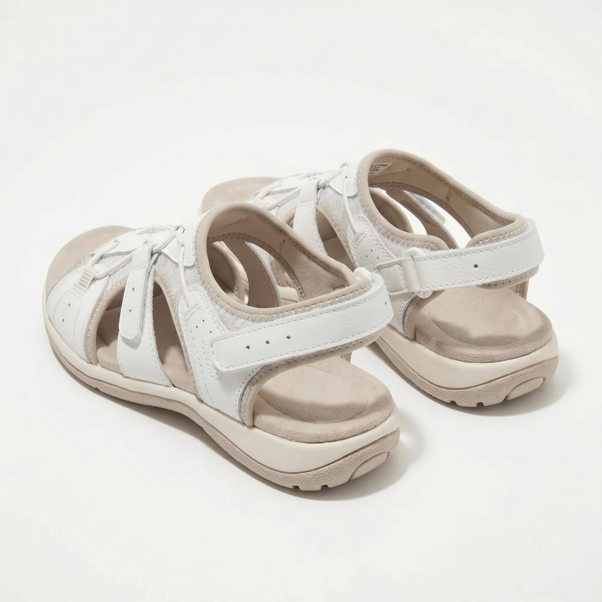 Alice - Women's Orthopaedic Sandals - Sandals - White - Taylor & Bennett