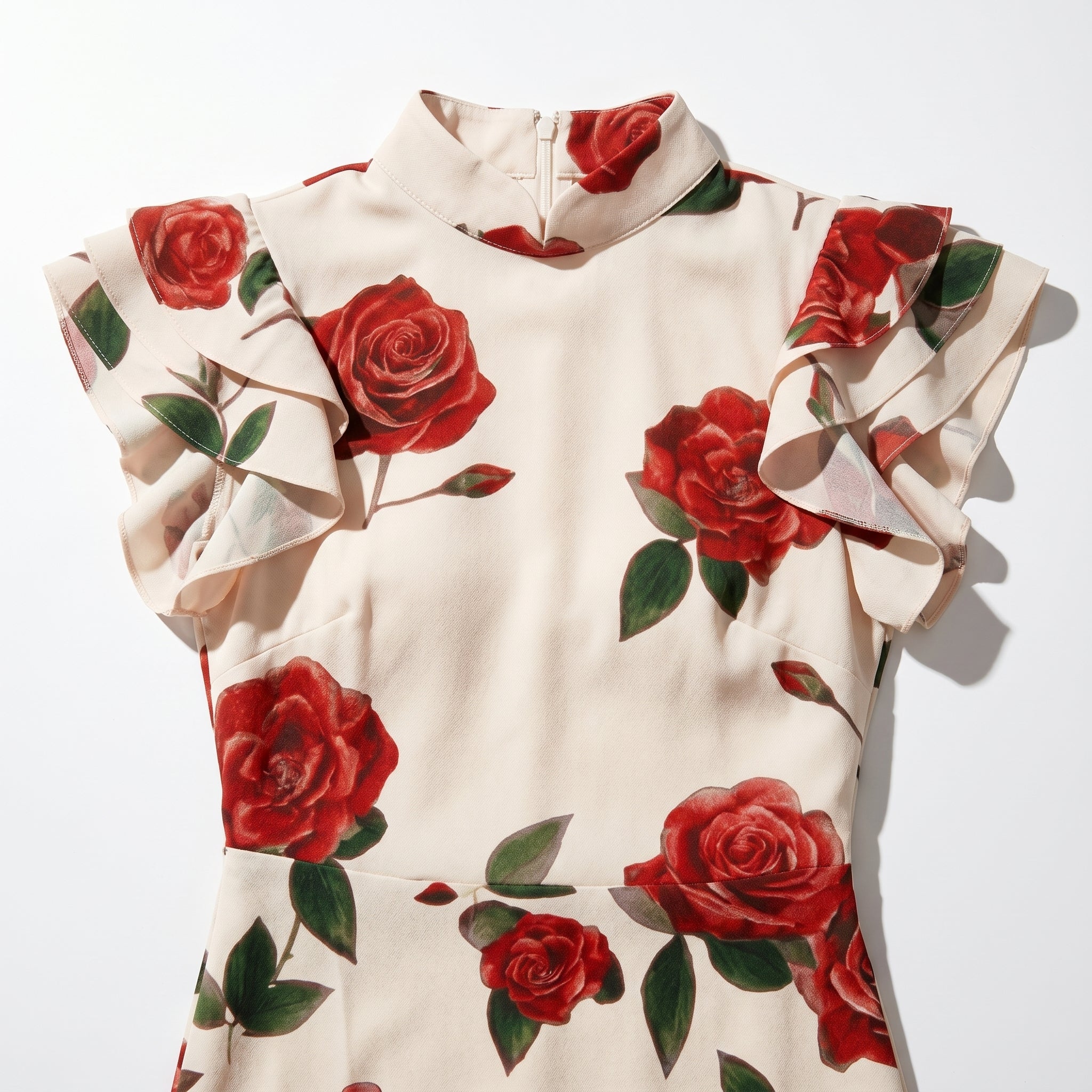Amelia - Women's Floral Maxi Dress - Dresses - White - Taylor & Bennett