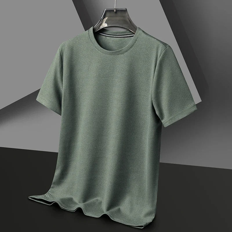 Arthur - Men's Relaxed Fit Crew Neck T-Shirt - T-Shirt - Green - Taylor & Bennett