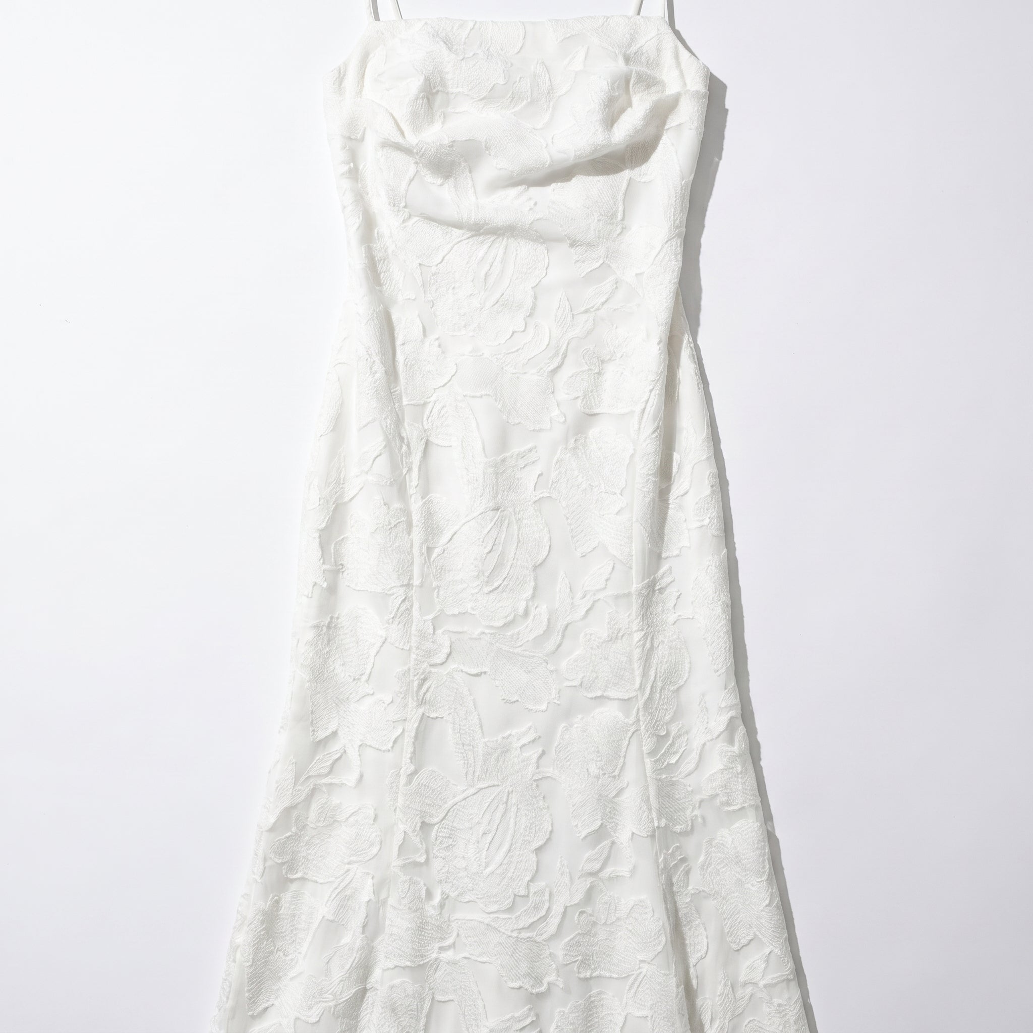 Ava - Women's Formal Evening Lace Maxi Dress - Maxi Dress - White - Taylor & Bennett