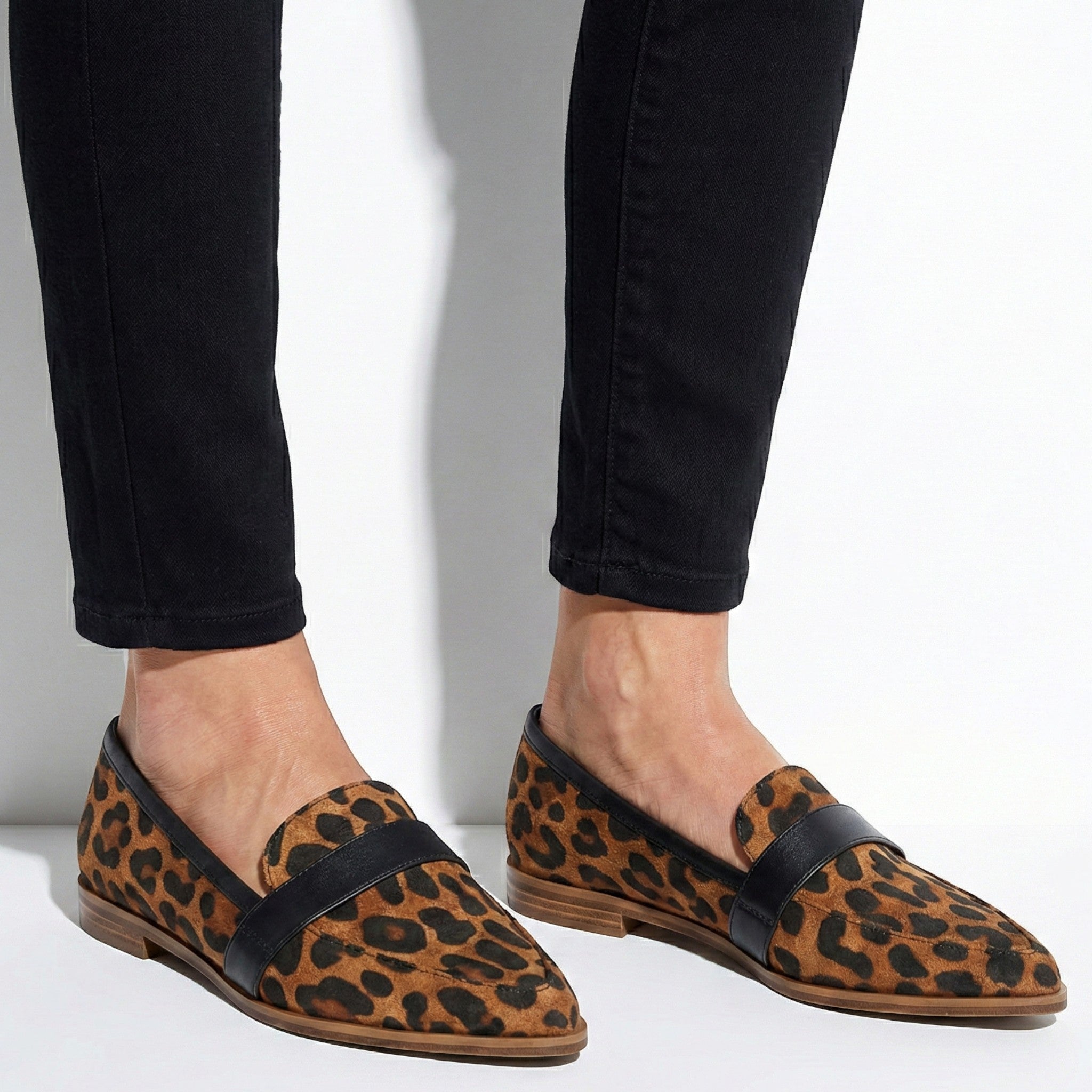 Charlotte - Women's Slip - on Loafers with Contoured Insole - Loafers - Orange - Taylor & Bennett