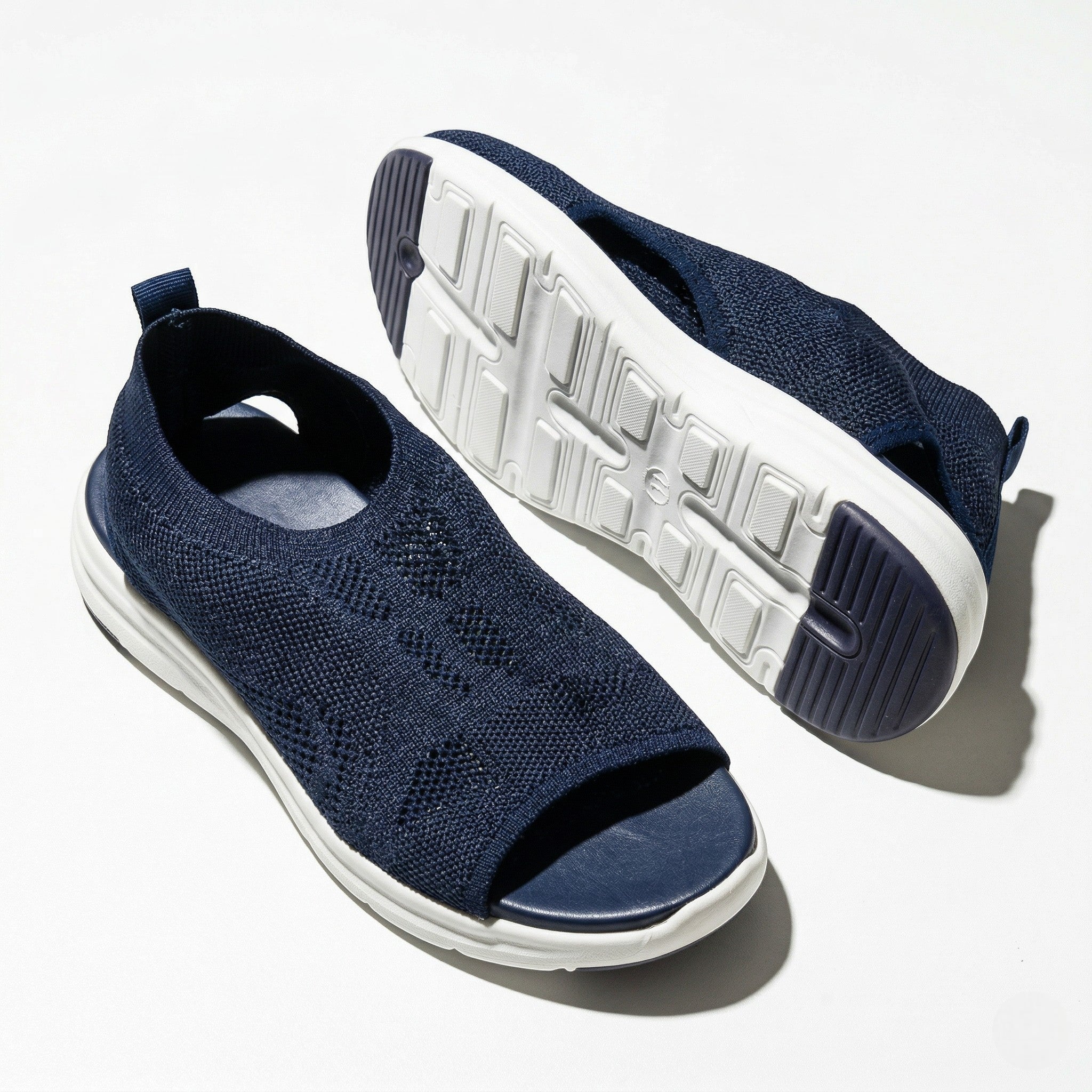 Chloe - Women's Orthopaedic Breathable Sandals - Sandal - Blue - Taylor & Bennett
