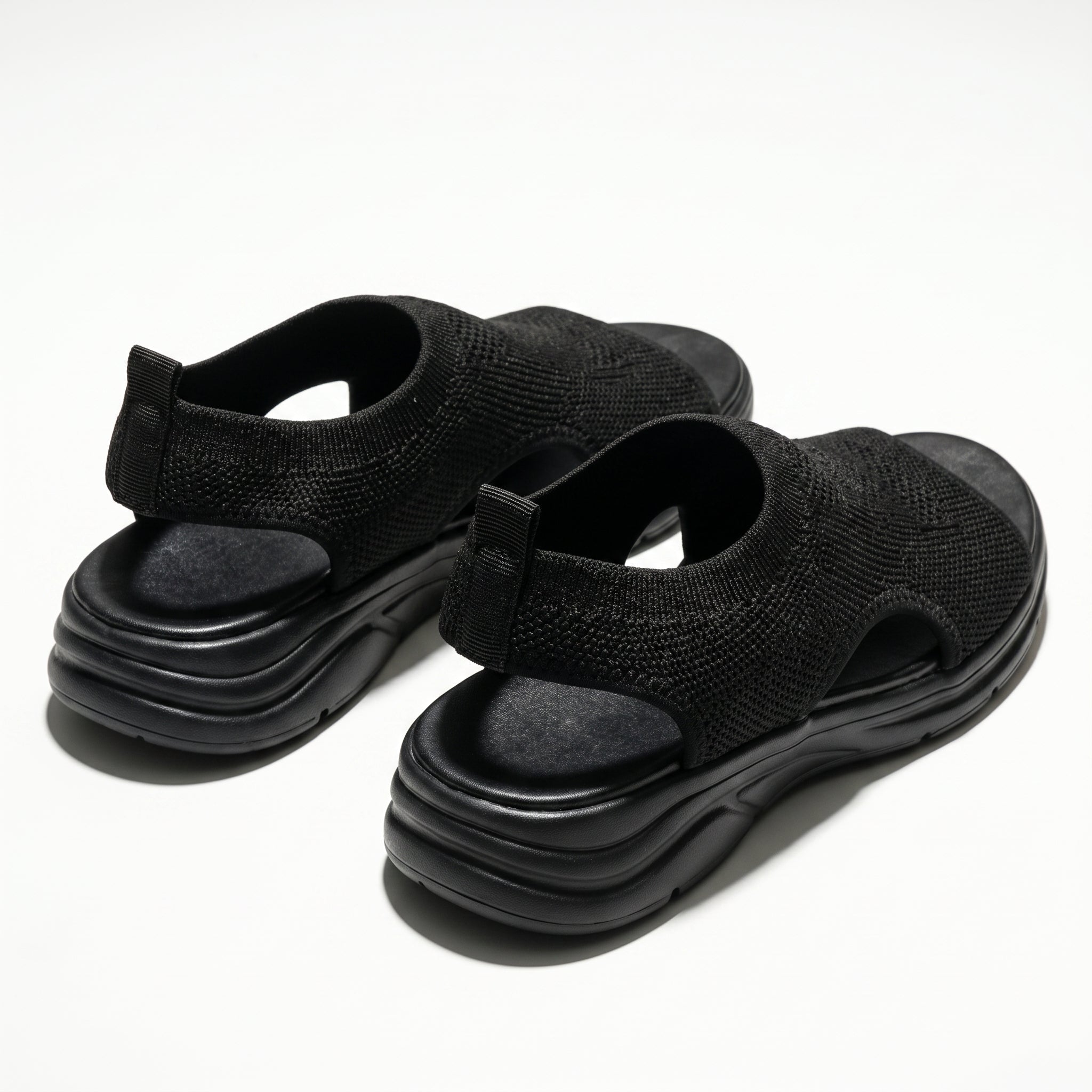 Chloe - Women's Orthopaedic Breathable Sandals - Sandal - Black - Taylor & Bennett