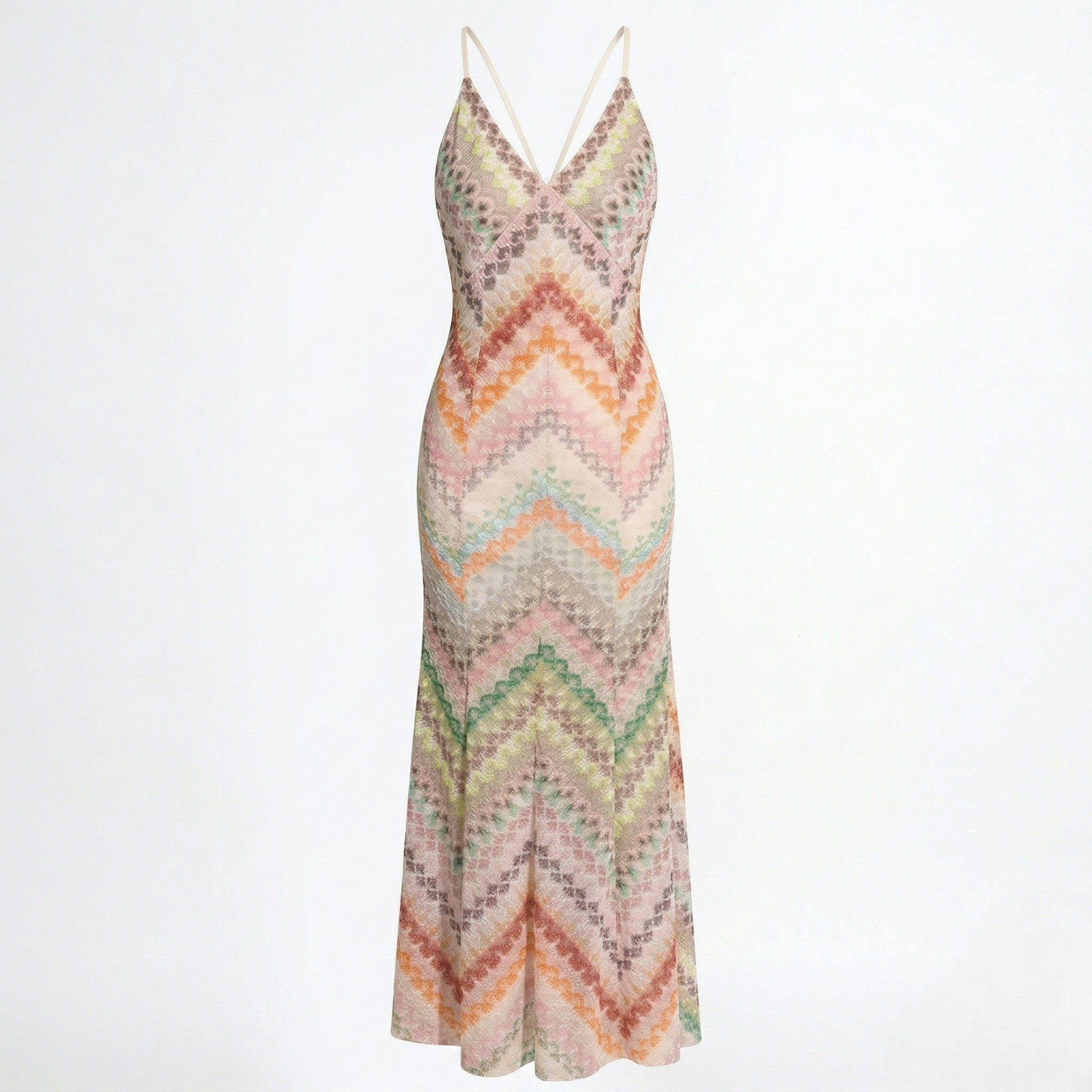 Elena - Women's Summer Maxi Dress - Maxi Dress - Multicoloured - Taylor & Bennett