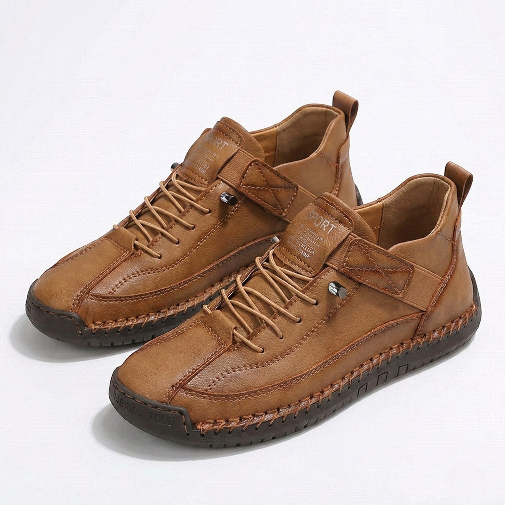 Elodie - Women's Lightweight Trainers - Shoes - Brown - Taylor & Bennett