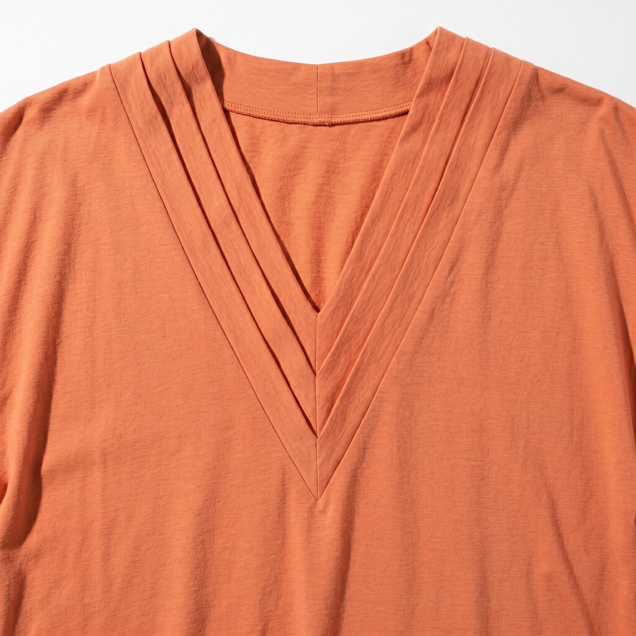 Emma - Women's Relaxed Fit Mini Dress - Dress - Orange - Taylor & Bennett