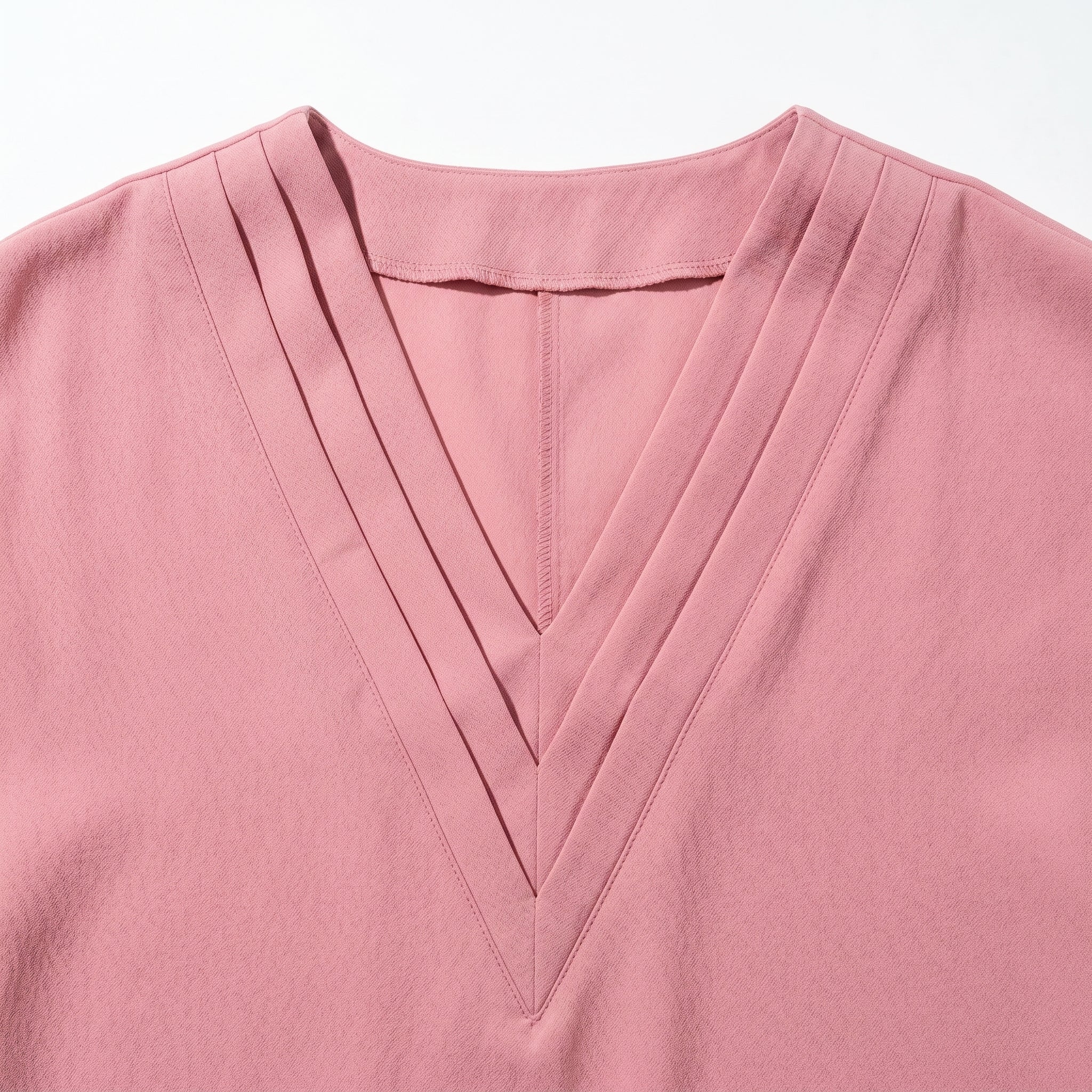 Emma - Women's Relaxed Fit Mini Dress - Dress - Pink - Taylor & Bennett