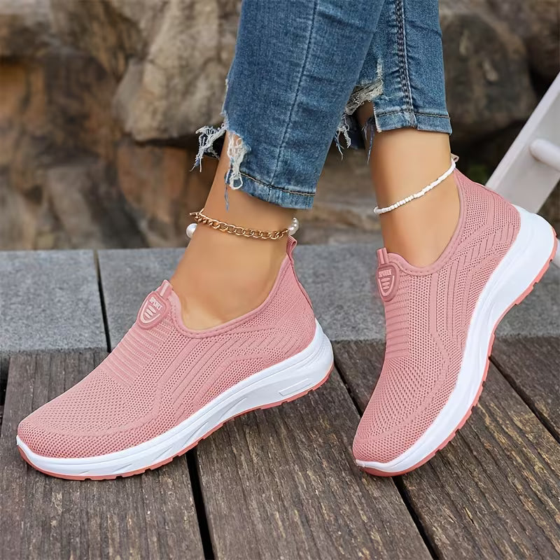 Alice - Women's Breathable Orthopaedic Slip-On Trainers