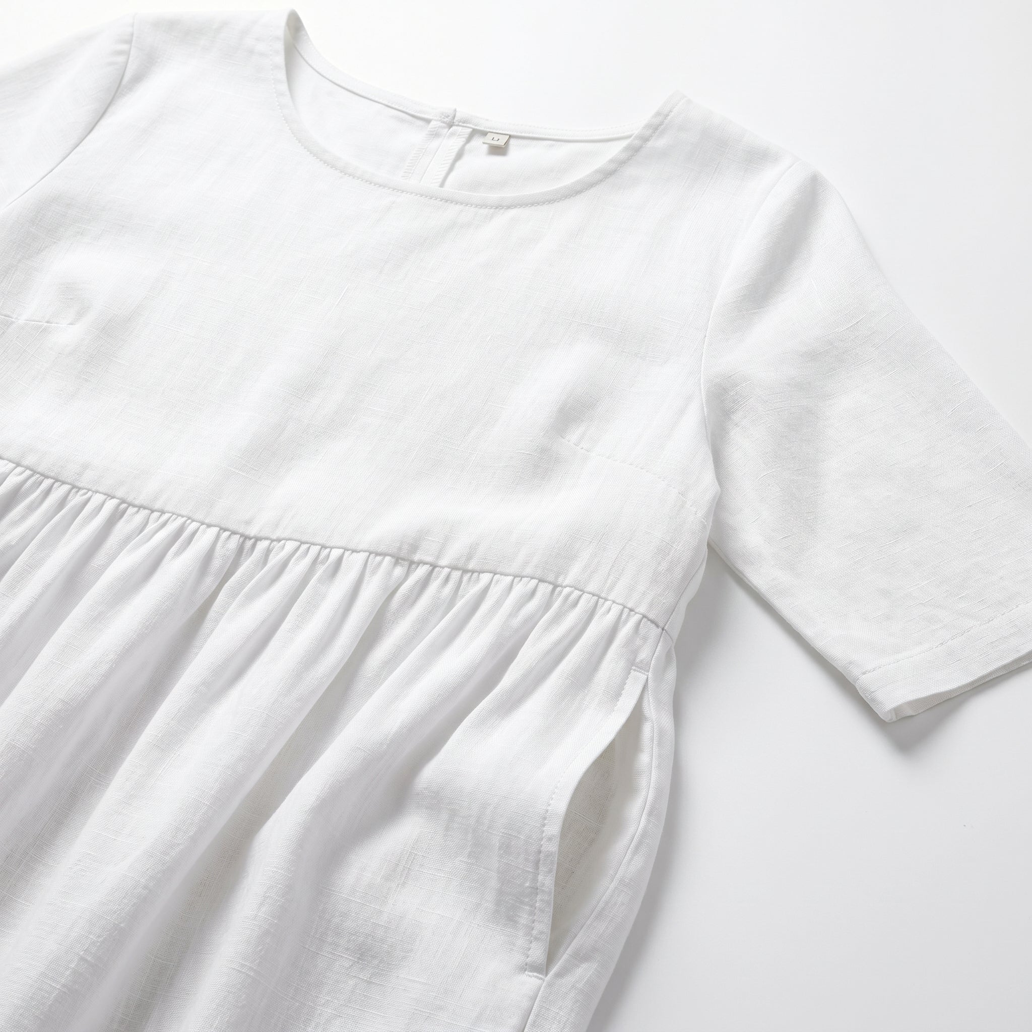 Florence - Women's Summer Casual Maxi Dress - Dress - White - Taylor & Bennett
