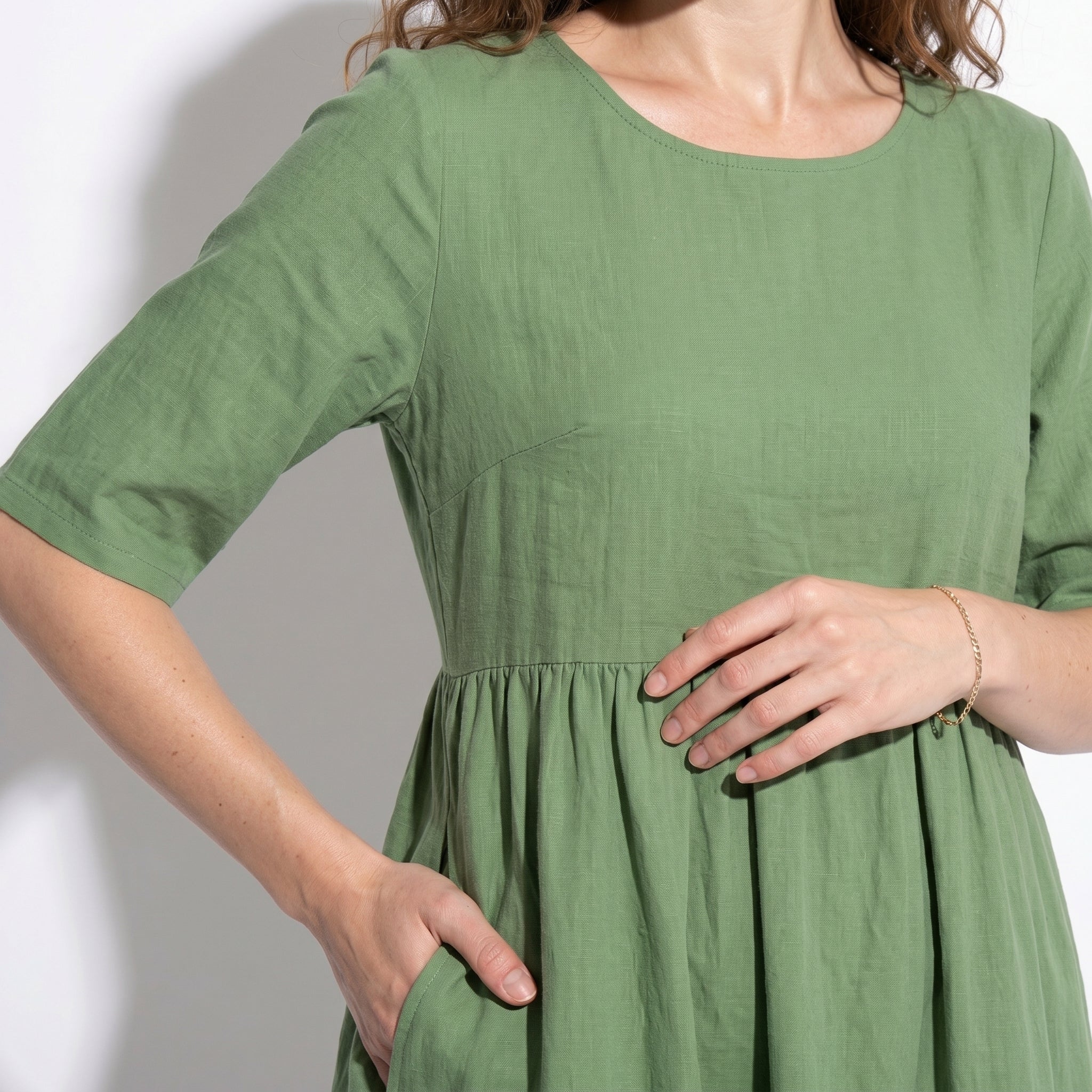 Florence - Women's Summer Casual Maxi Dress - Dress - Light Green - Taylor & Bennett
