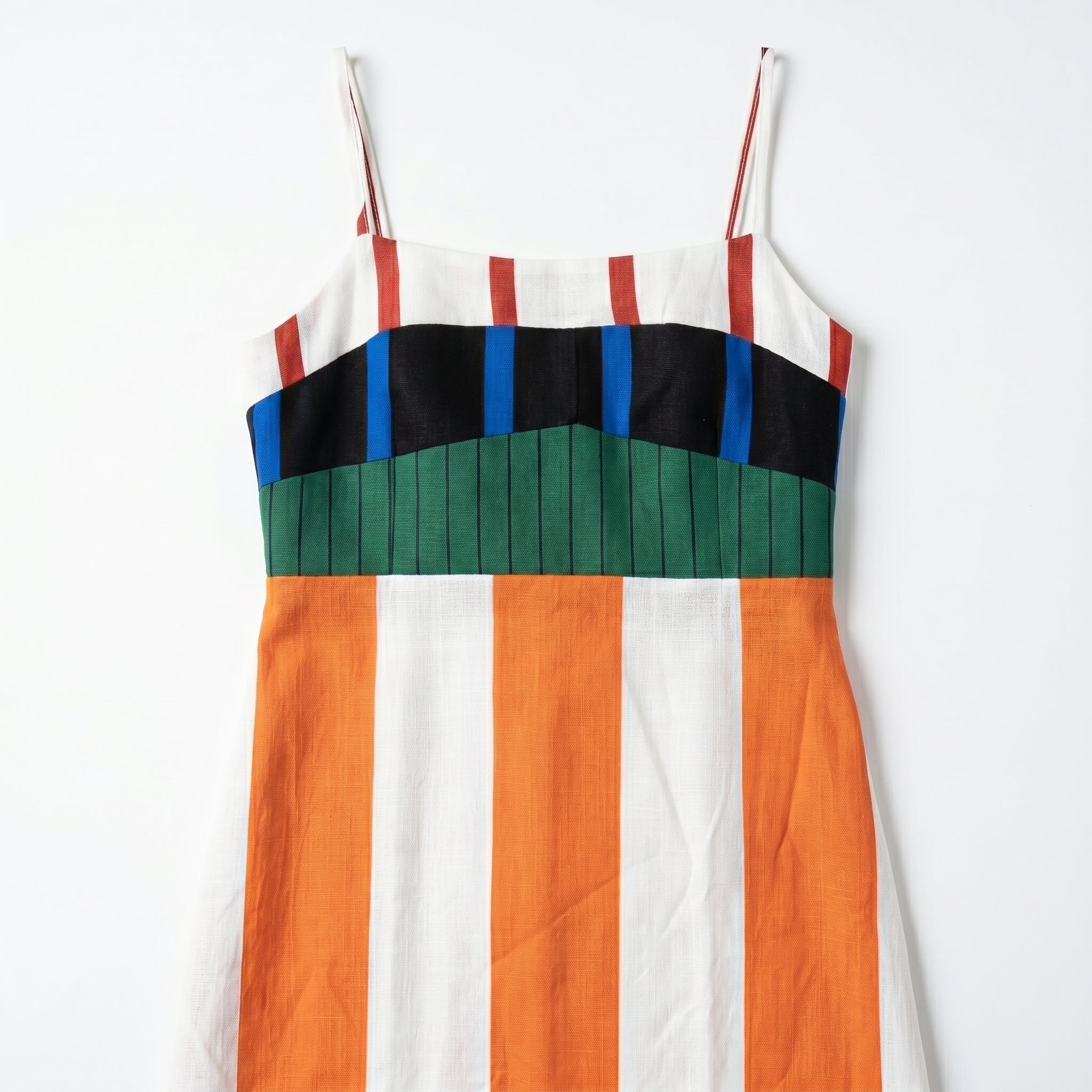 Georgia - Women's Summer Colour Block Midi Dress - Maxi Dress - Multicolour - Taylor & Bennett