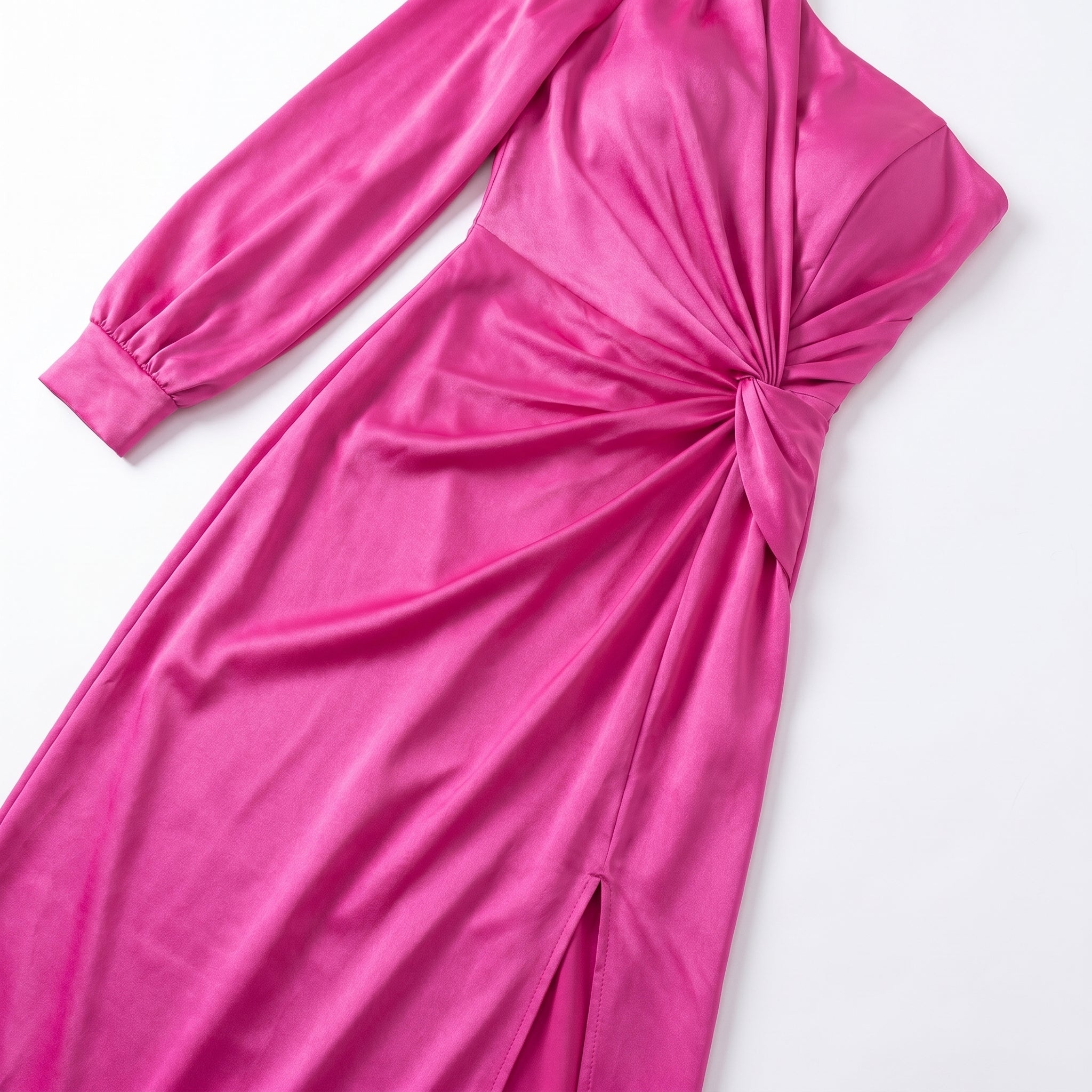 Isabella - Women's One - Shoulder Party Maxi Dress - Dresses Sale - Pink - Taylor & Bennett