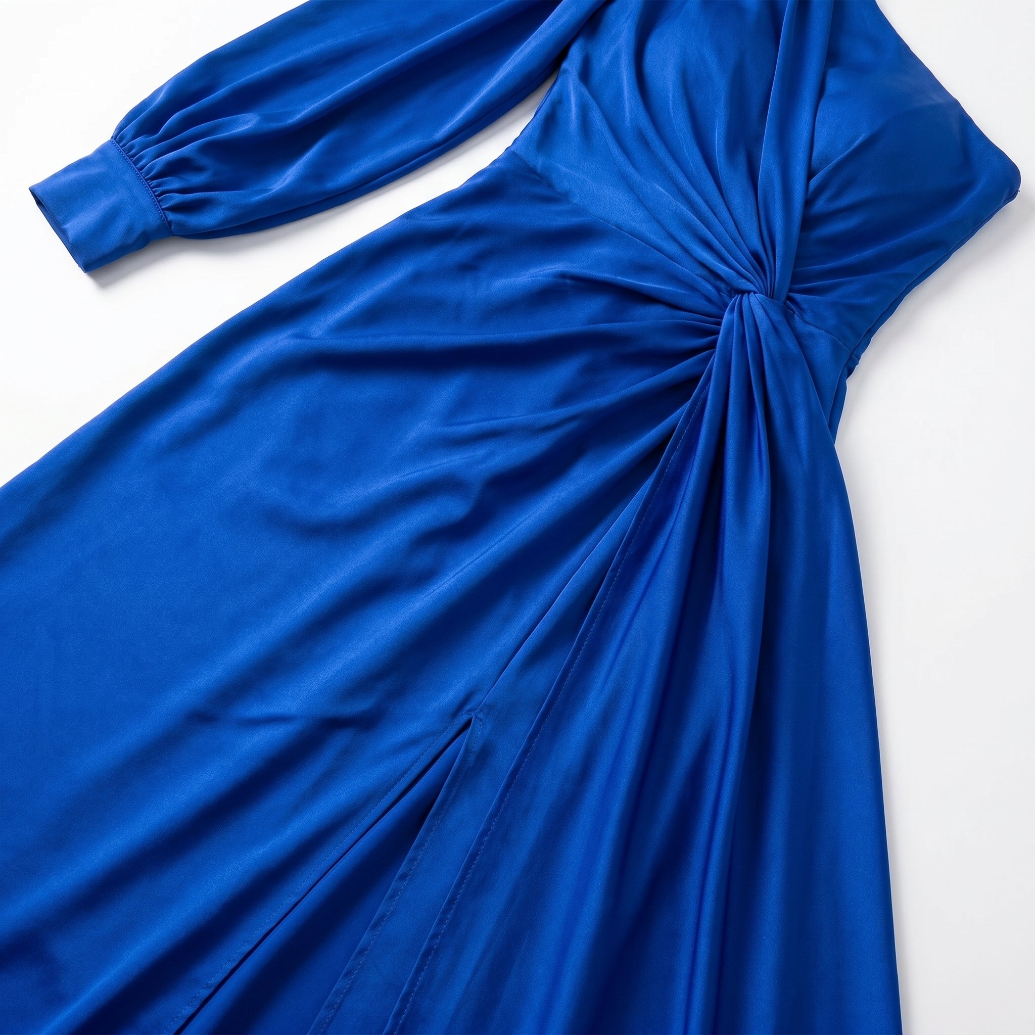 Isabella - Women's One - Shoulder Party Maxi Dress - Dresses Sale - Navy Blue - Taylor & Bennett