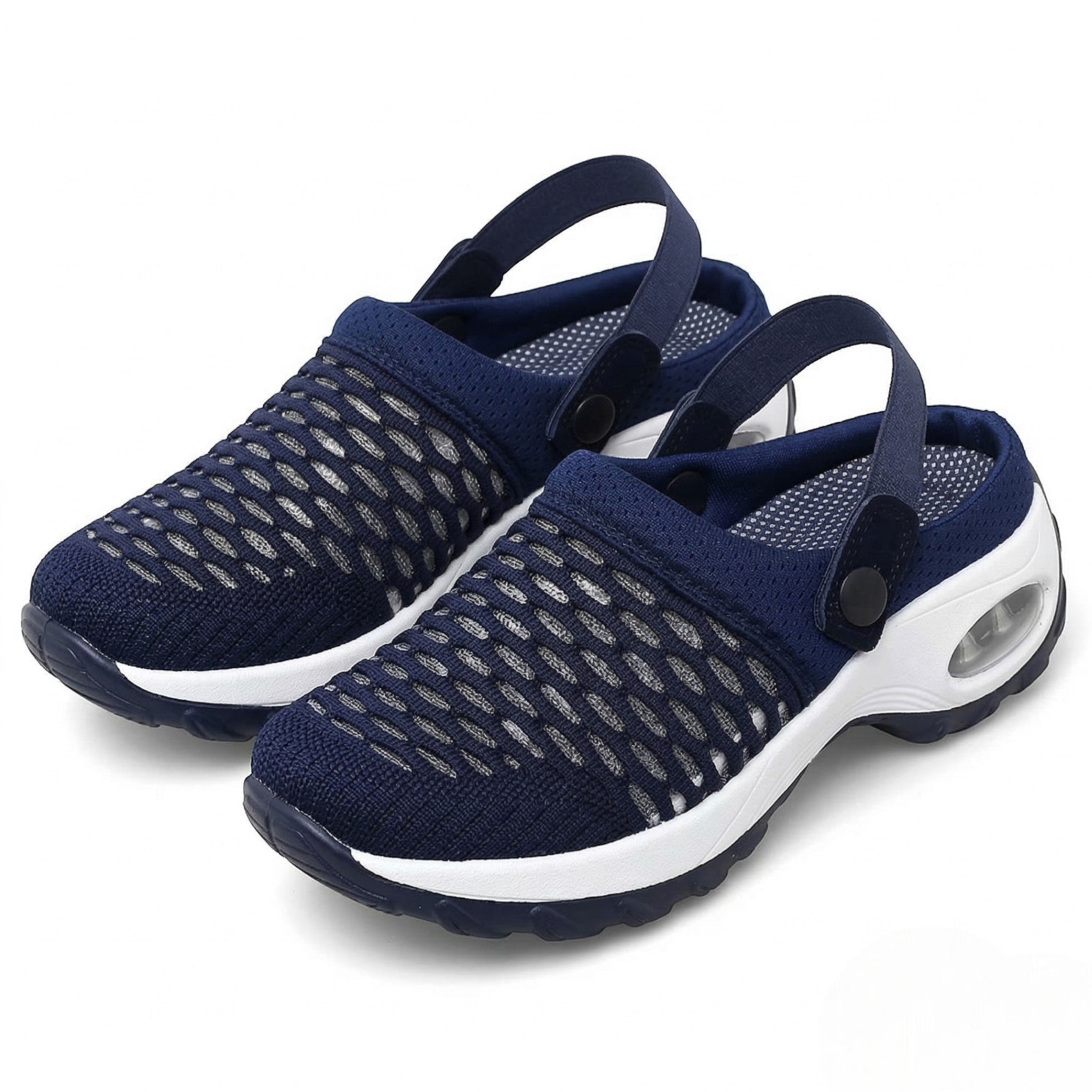 Isla - Women's Breathable Walking Shoes with Cushioned Sole - Shoes - Blue - Taylor & Bennett