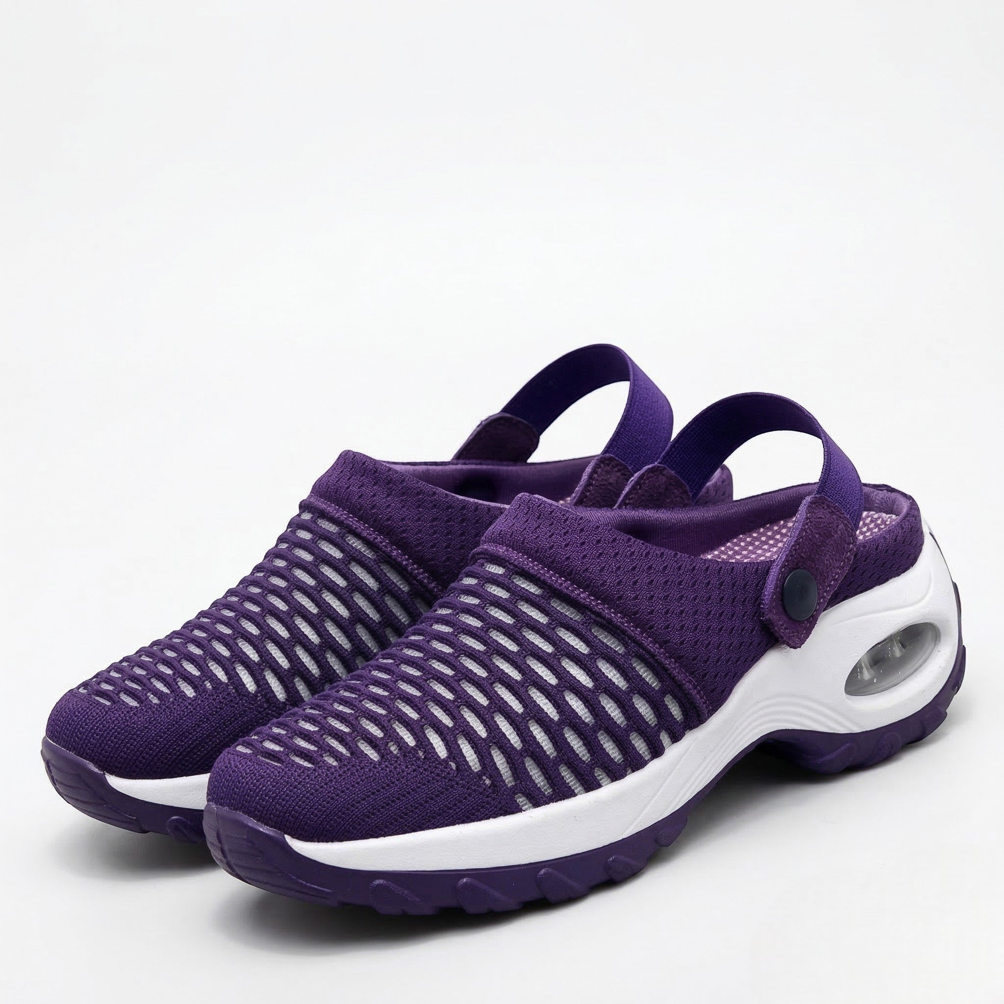 Isla - Women's Breathable Walking Shoes with Cushioned Sole - Shoes - Purple - Taylor & Bennett