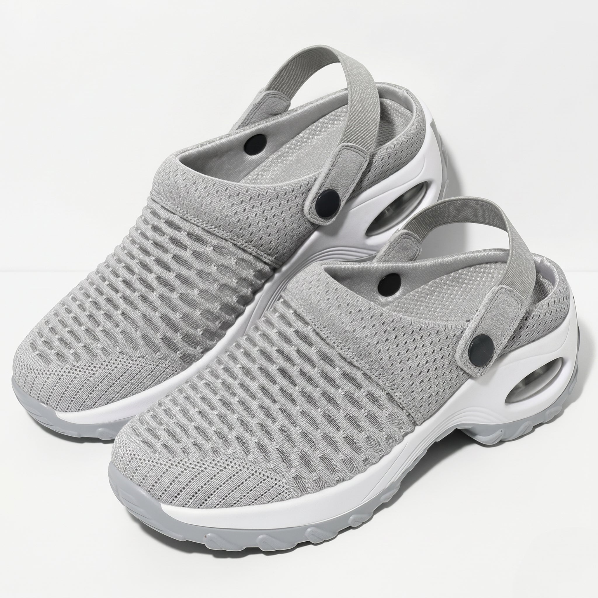 Isla - Women's Orthopaedic Slingback Shoes - Shoes - Grey - Taylor & Bennett
