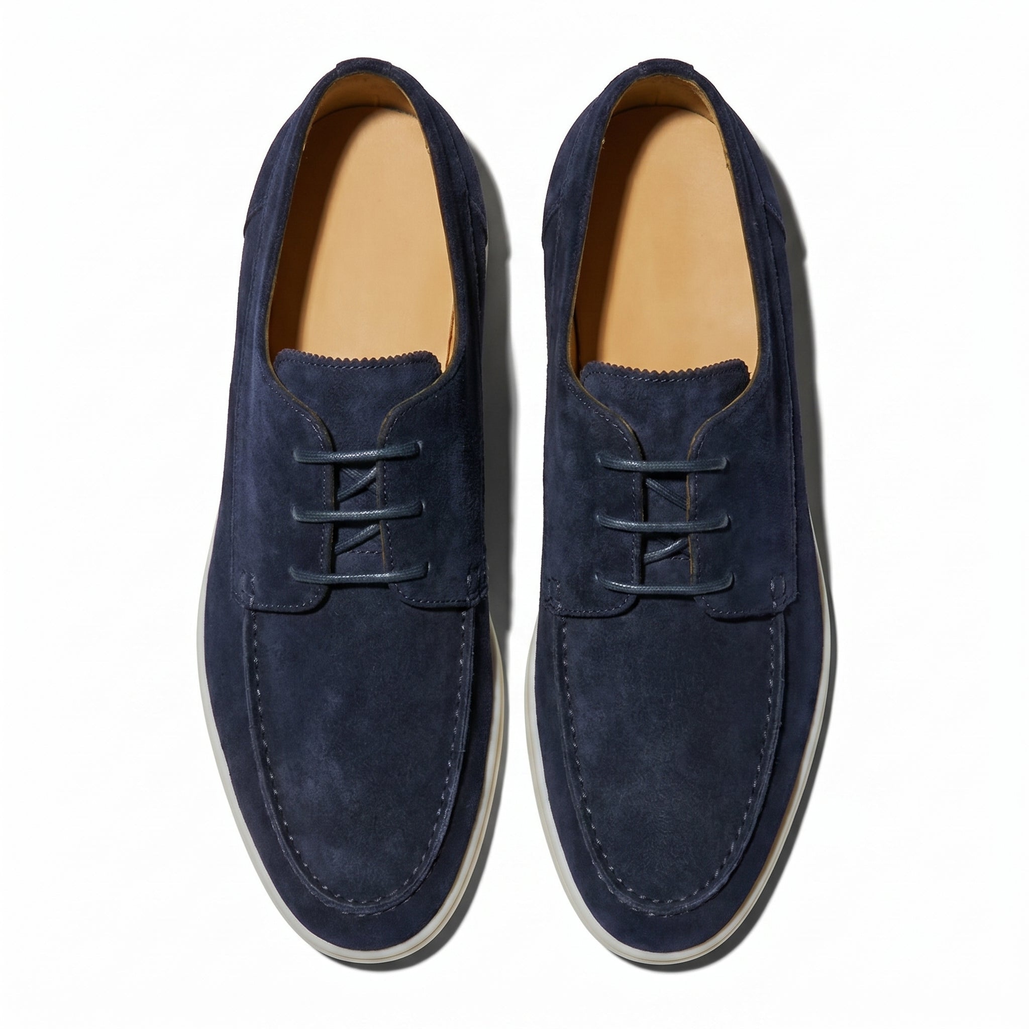 Jack - Men's Formal Lace - Up Loafers - Loafers - Blue - Taylor & Bennett
