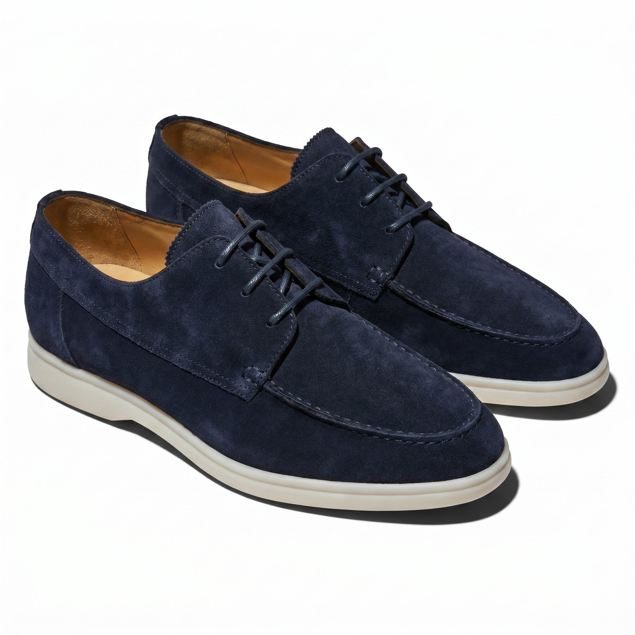 Jack - Men's Formal Lace - Up Loafers - Loafers - Blue - Taylor & Bennett