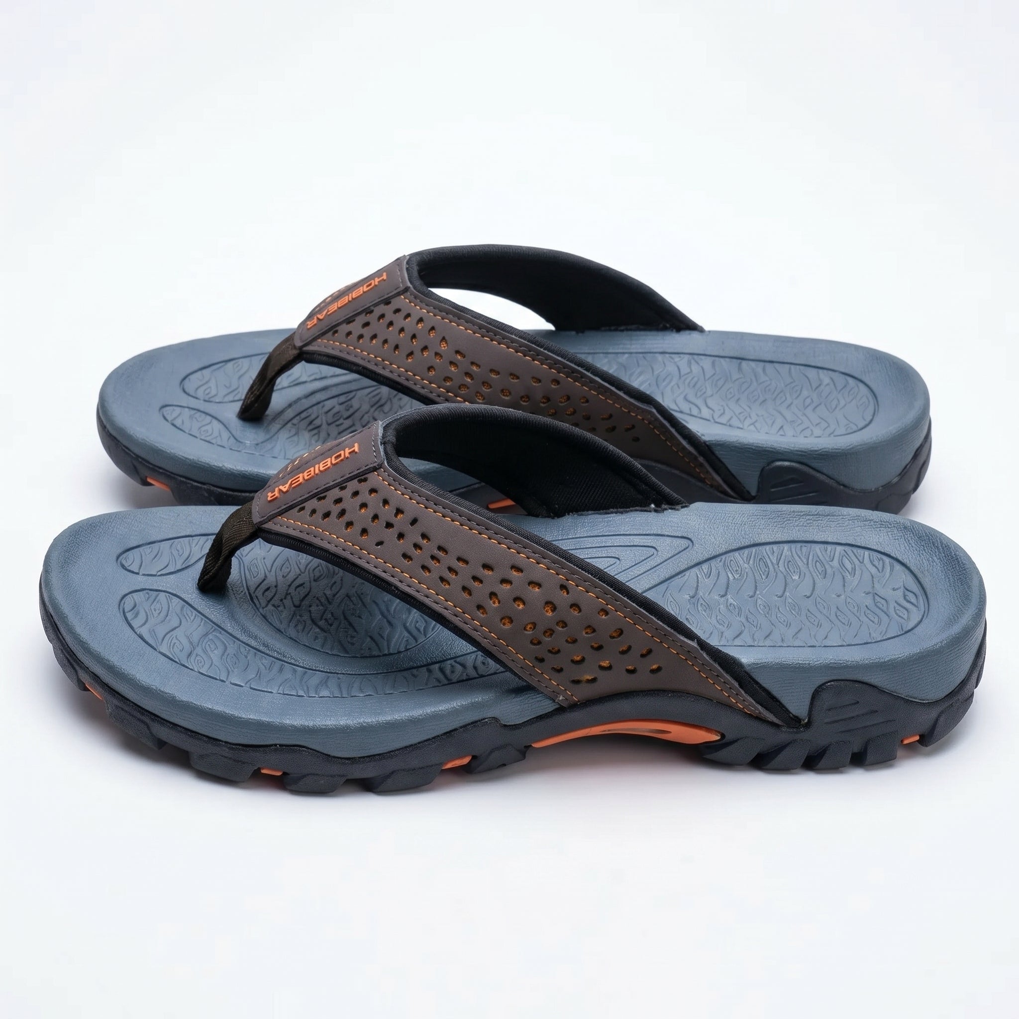 James - Men's Orthopaedic Arch Sandals - Slippers - Brown - Taylor & Bennett