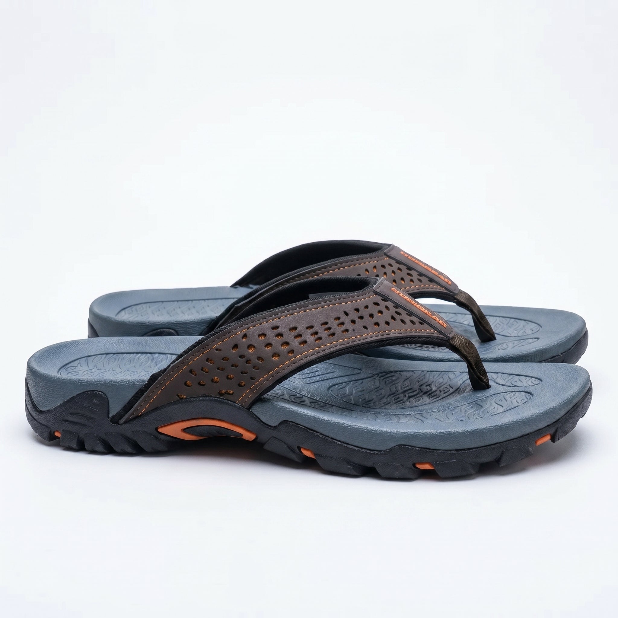 James - Men's Orthopaedic Arch Sandals - Slippers - Brown - Taylor & Bennett