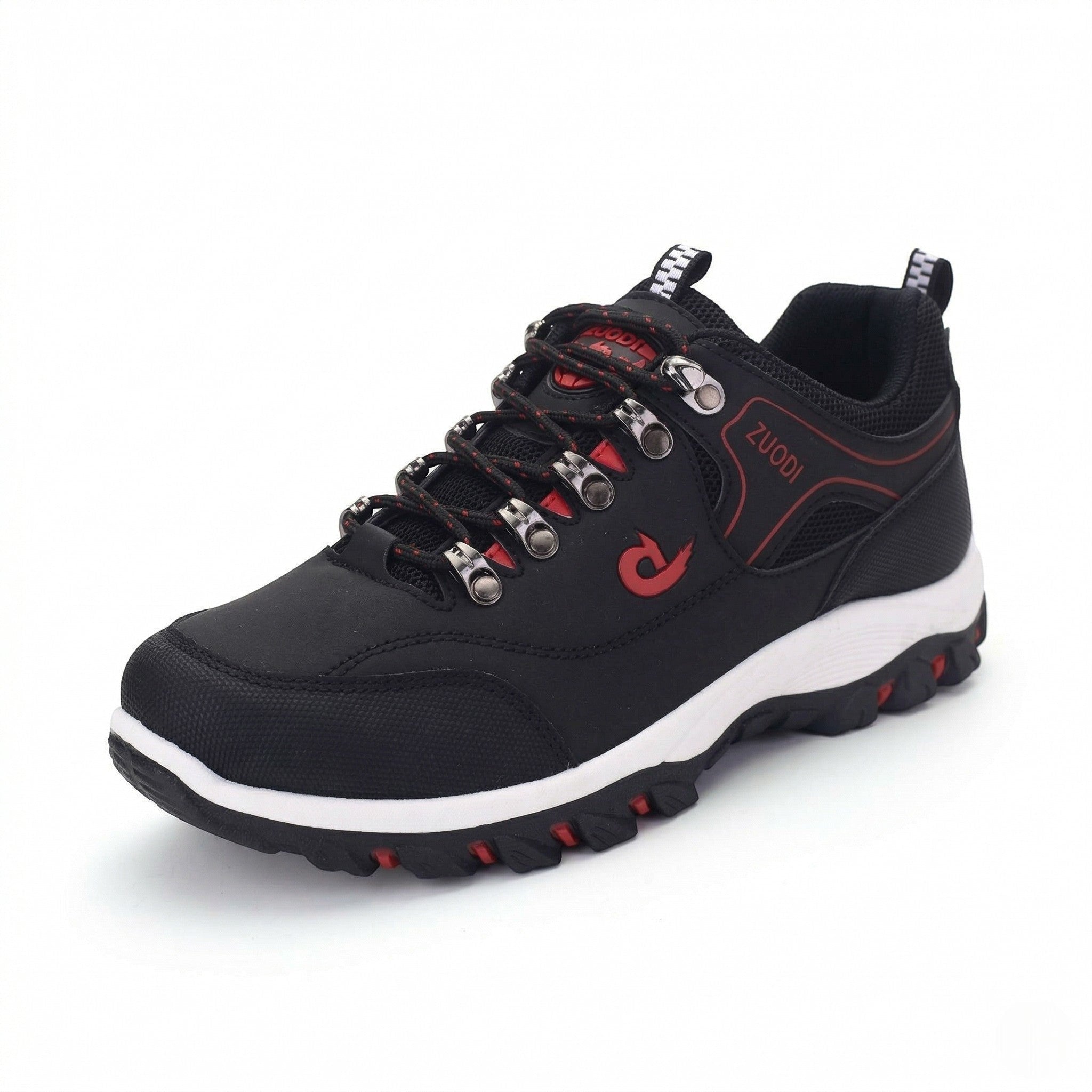 John - Men's Orthopaedic Breathable Trainers - Orthopaedic Shoes - Black - Taylor & Bennett