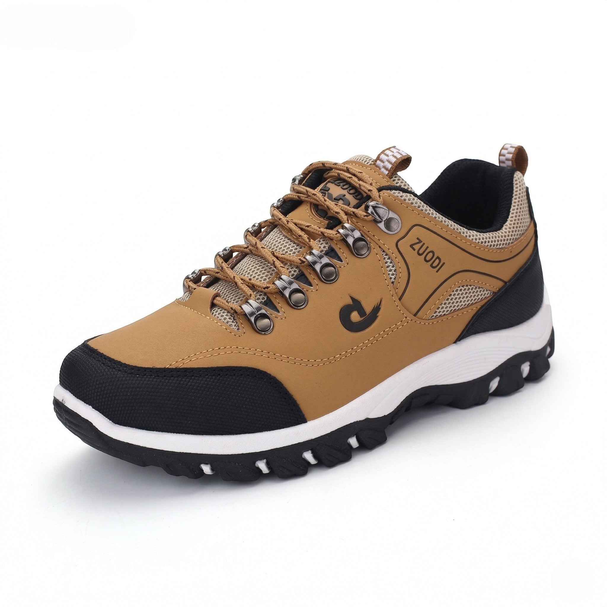 John - Men's Orthopaedic Breathable Trainers - Orthopaedic Shoes - Brown - Taylor & Bennett
