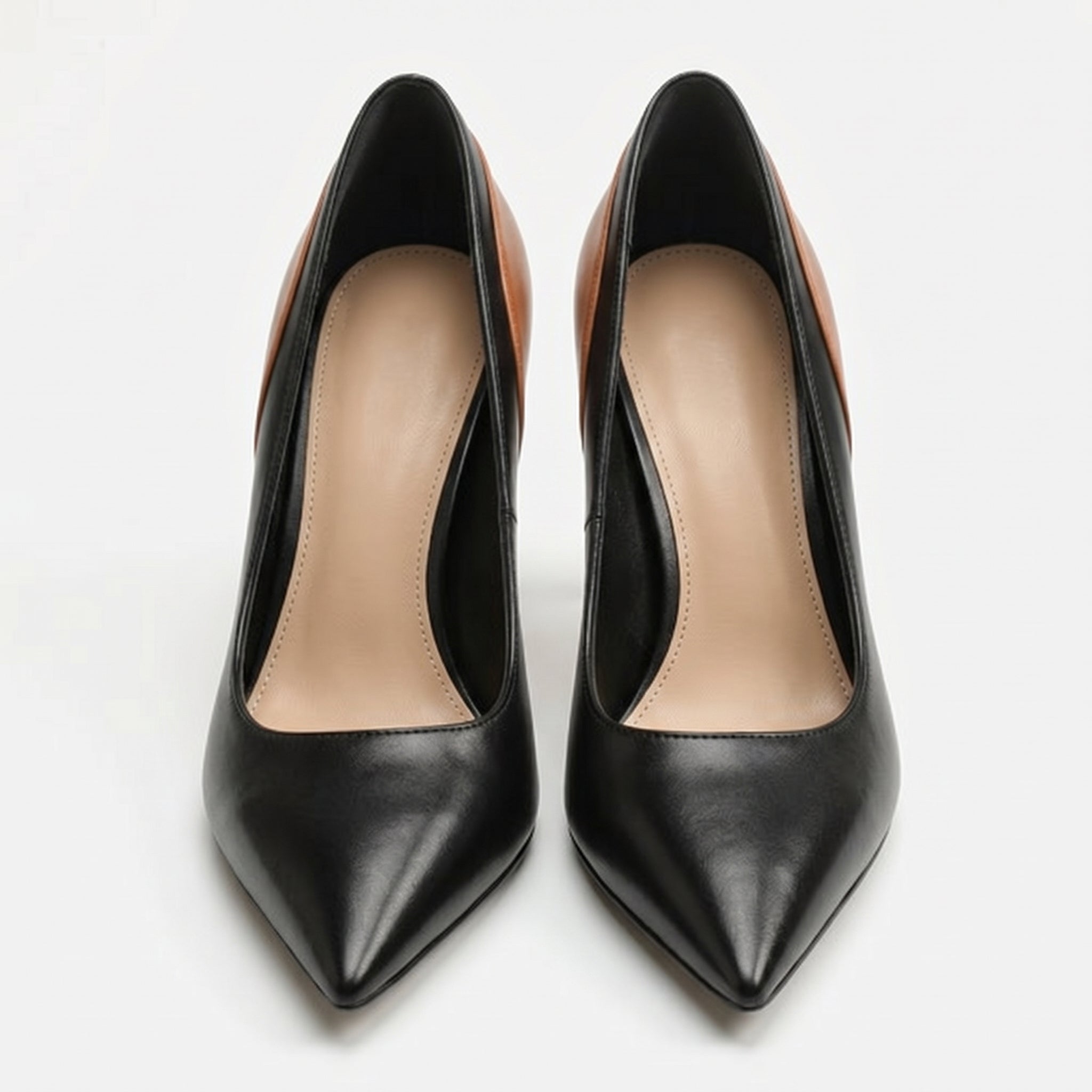 Jona - Women's Sleek Office Stiletto Heels - Sandals & Slides - Black - Taylor & Bennett