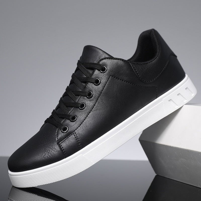 Jonas – Minimalist Casual Low - Top Trainers - Shoes - Black - Taylor & Bennett