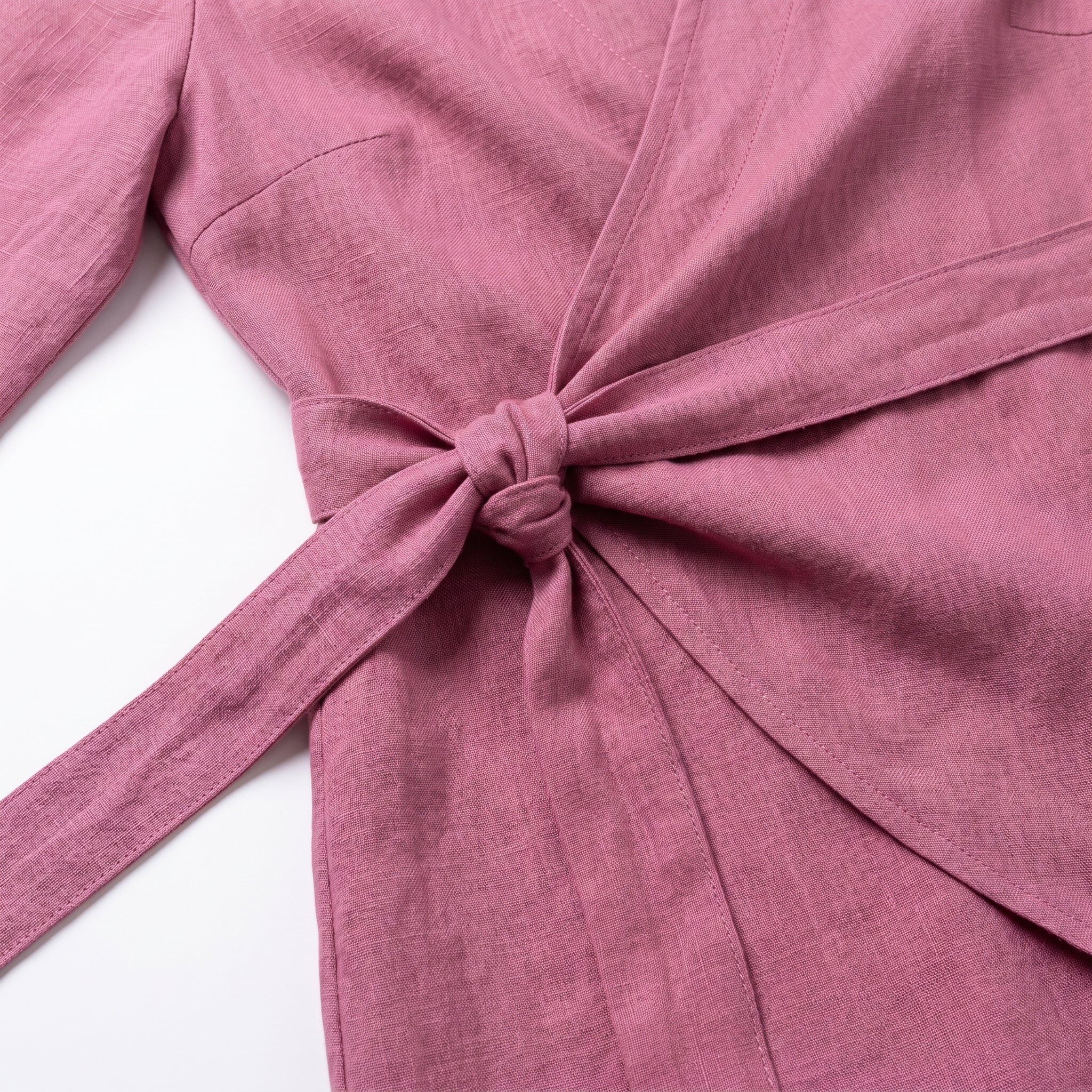 Kate - Women's Asymmetric Summer Mini Dress - Mini Dresses - Pink - Taylor & Bennett
