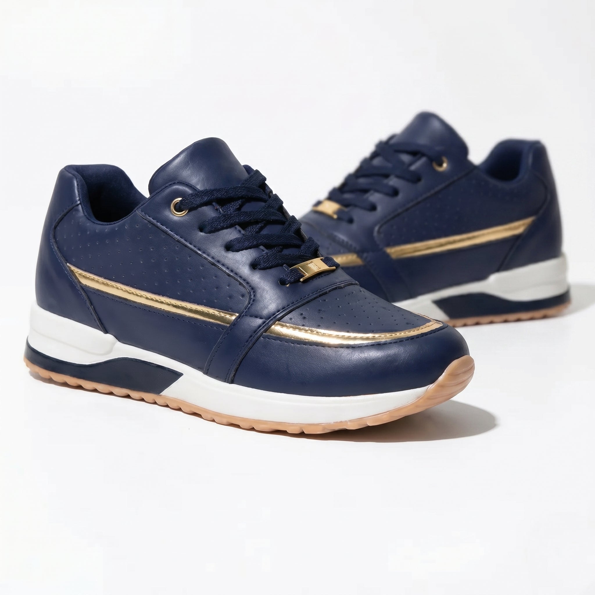 Katie - Women's Breathable Trainers - Trainers - Blue - Taylor & Bennett