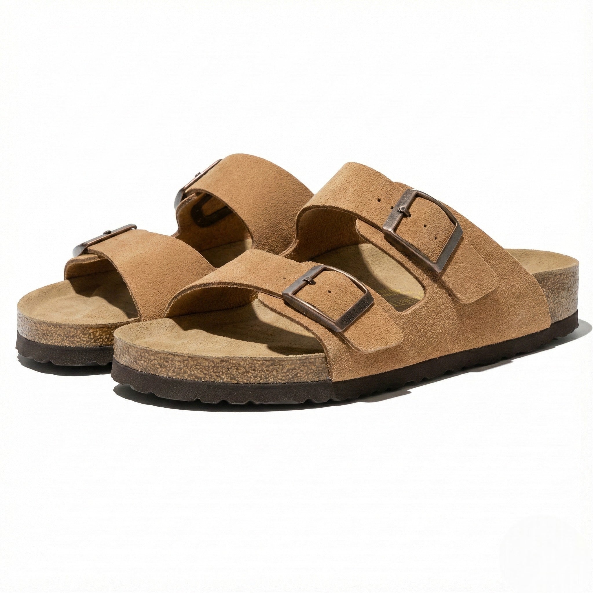 Lauren - Unisex Casual Two - Strap Sandals - Sandals - Yellow - Taylor & Bennett