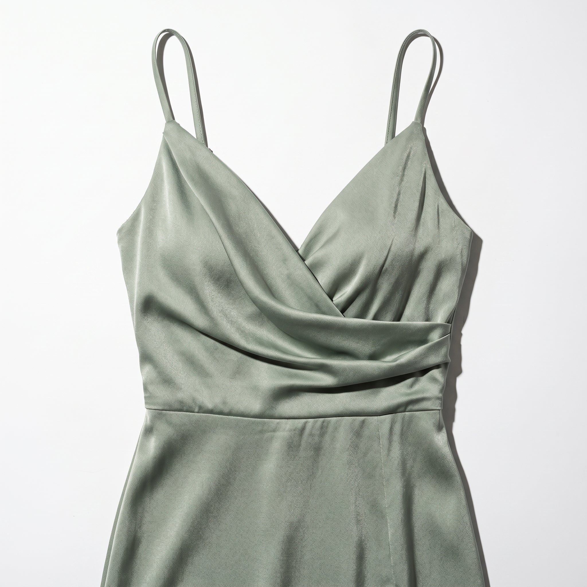 Lila - Women's High Slit Maxi Dress - Dresses - Green - Taylor & Bennett