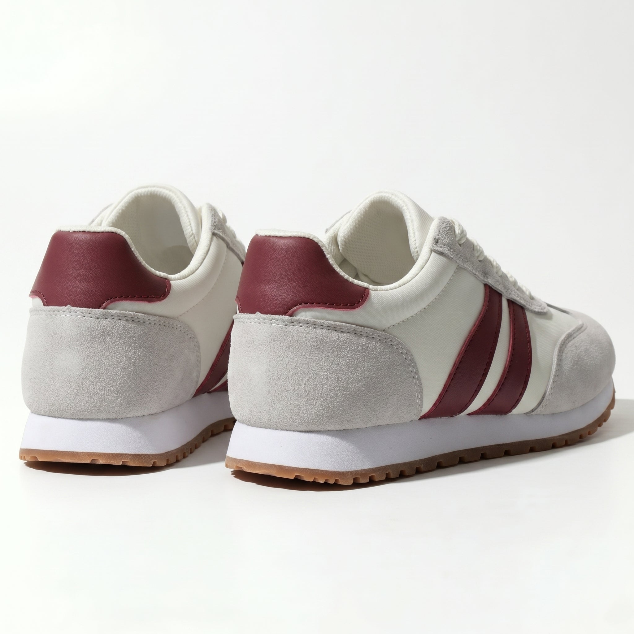 Lily – Women's Comfortable Orthopaedic Trainers - Trainers - Red - Taylor & Bennett