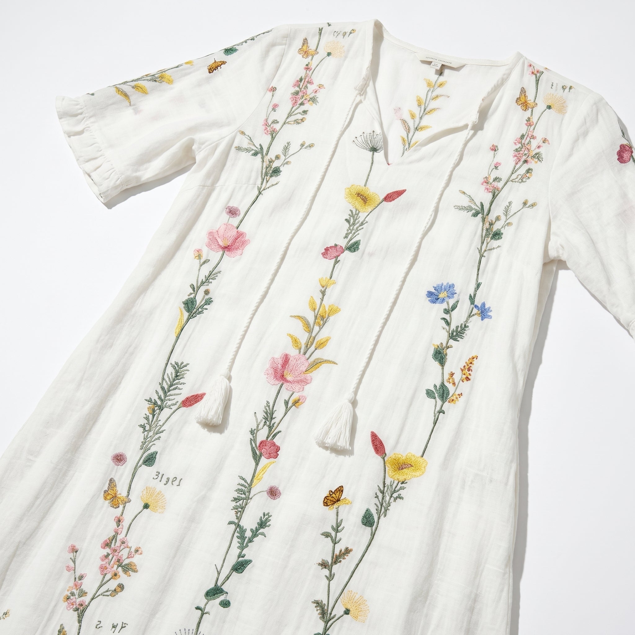 Lucy - Women's Summer Maxi Dress - Dresses - White - Taylor & Bennett