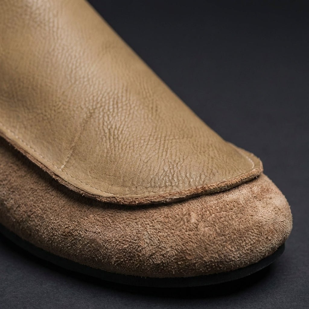 Marcus - Men's Casual Round Toe Flat Loafers - Loafers - Khaki - Taylor & Bennett