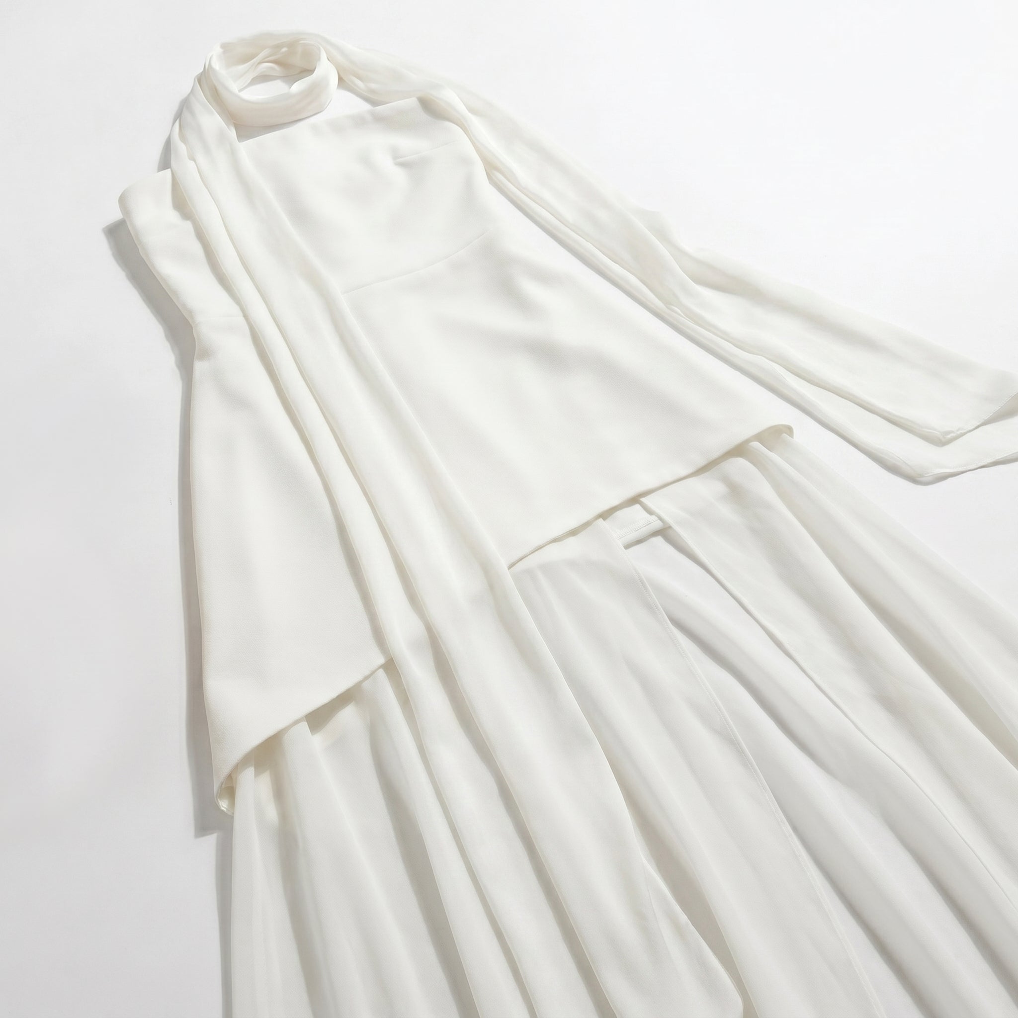 Mary - Women's Wedding Guest Maxi Dress - Dress - White - Taylor & Bennett