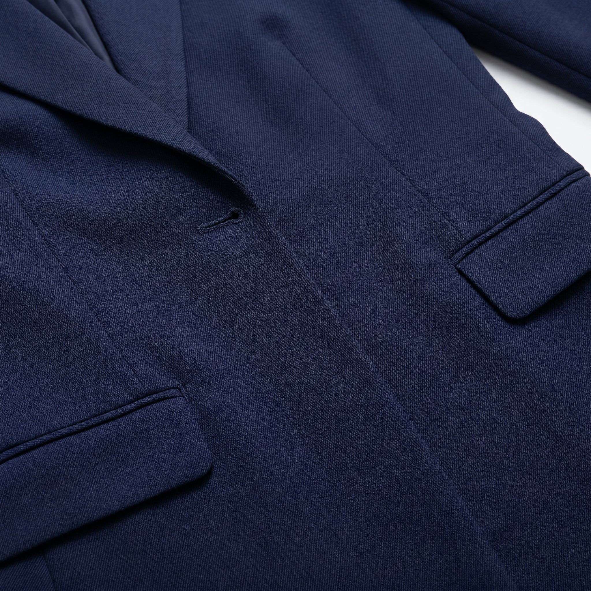 Mia - Women's Single Button Formal Blazer - Blazer - Dark Blue - Taylor & Bennett