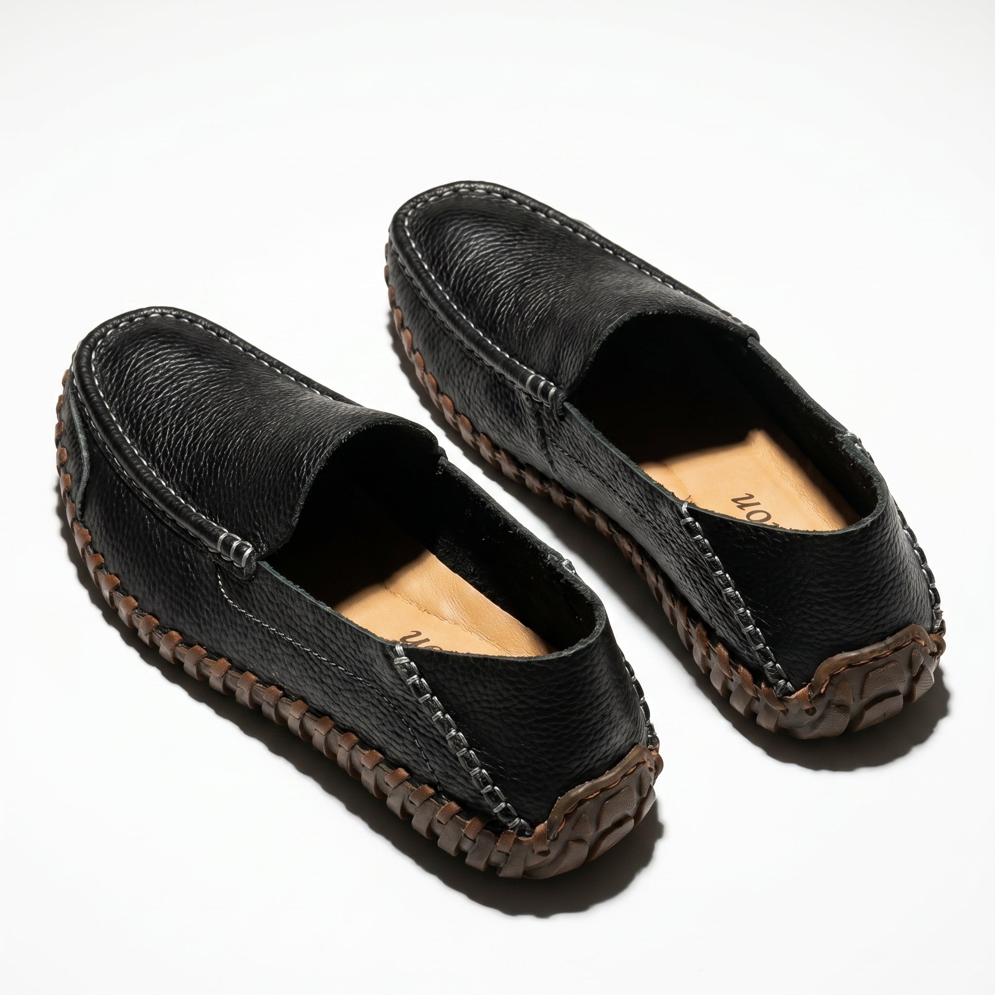 Nathan - Men's Orthopaedic Formal Loafers - Loafers - Black - Taylor & Bennett
