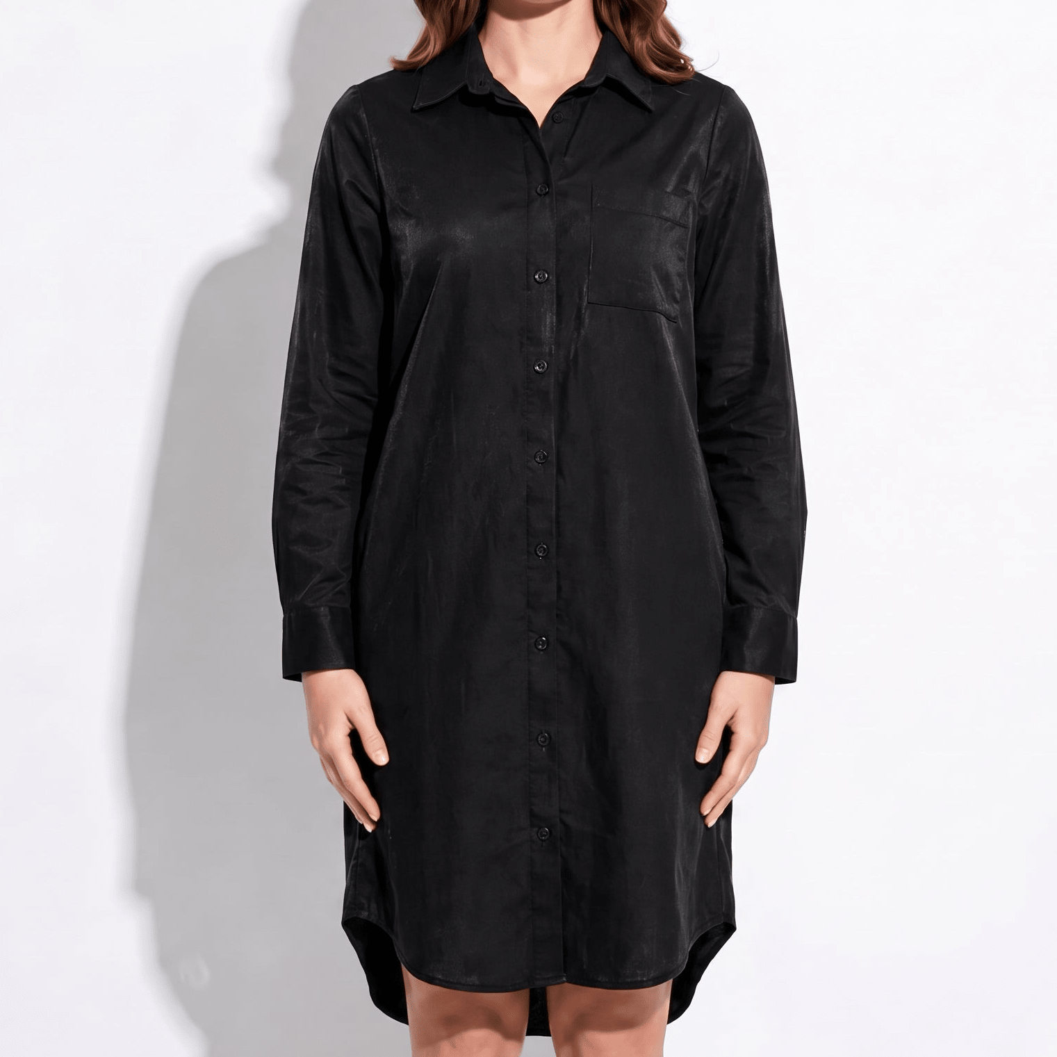 Nicole - Women's Summer Formal Midi Dress - Dress - Black - Taylor & Bennett