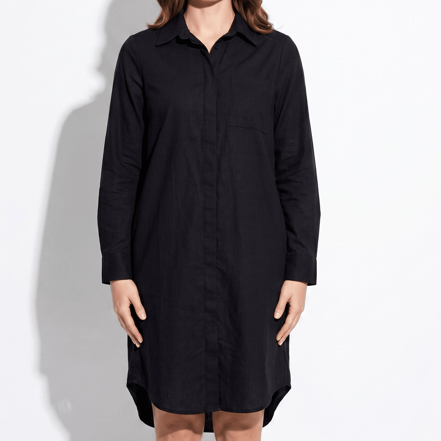 Nicole - Women's Summer Formal Midi Dress - Dress - Black - Taylor & Bennett